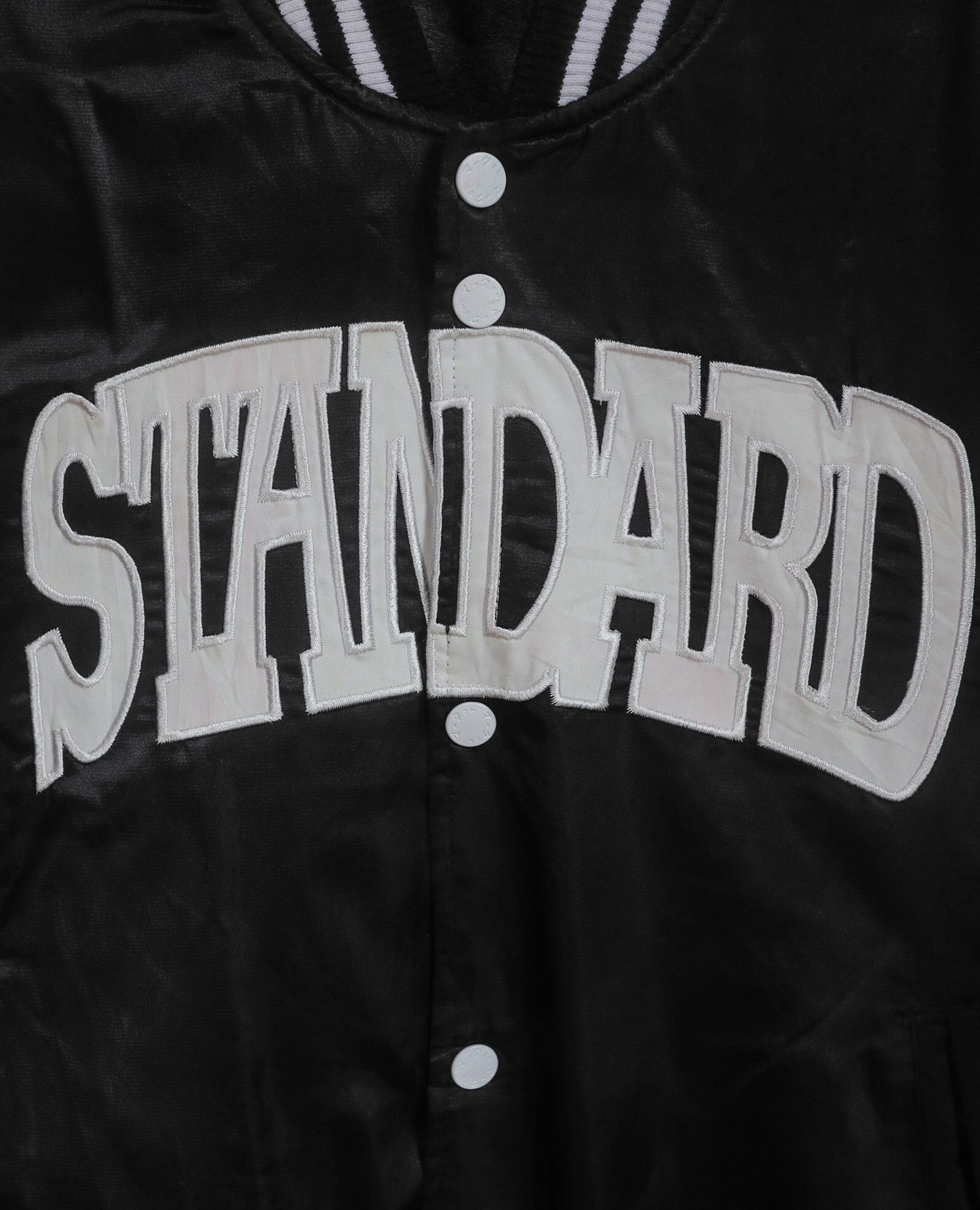 11.03.23 - VTG SATIN BASEBALL JACKET - MAKU
