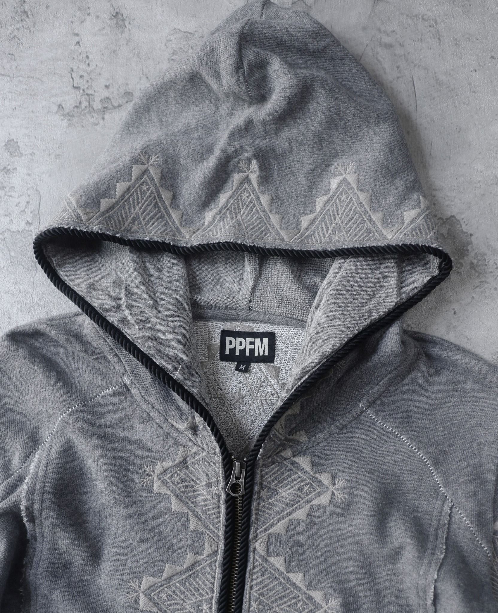 02.28.24 - VTG PUNK ZIP UP HOODIE - PPFM