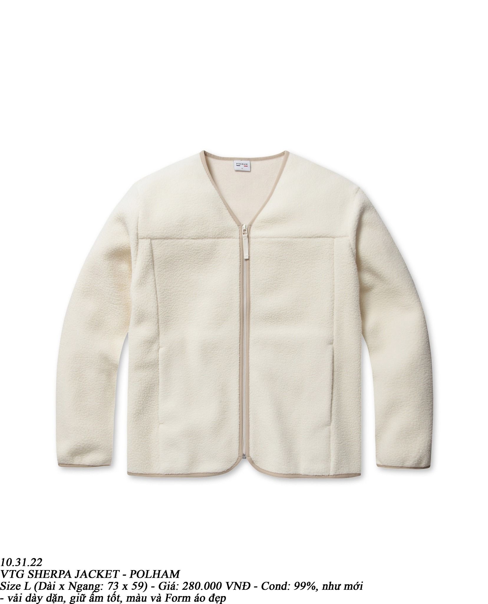 10.31.22 - VTG SHERPA JACKET - POLHAM