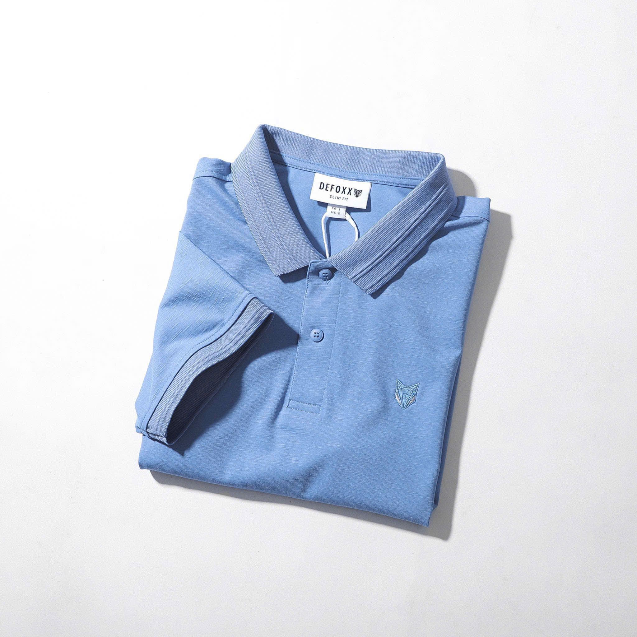 Polo DEFOXX Logo Thêu Basic