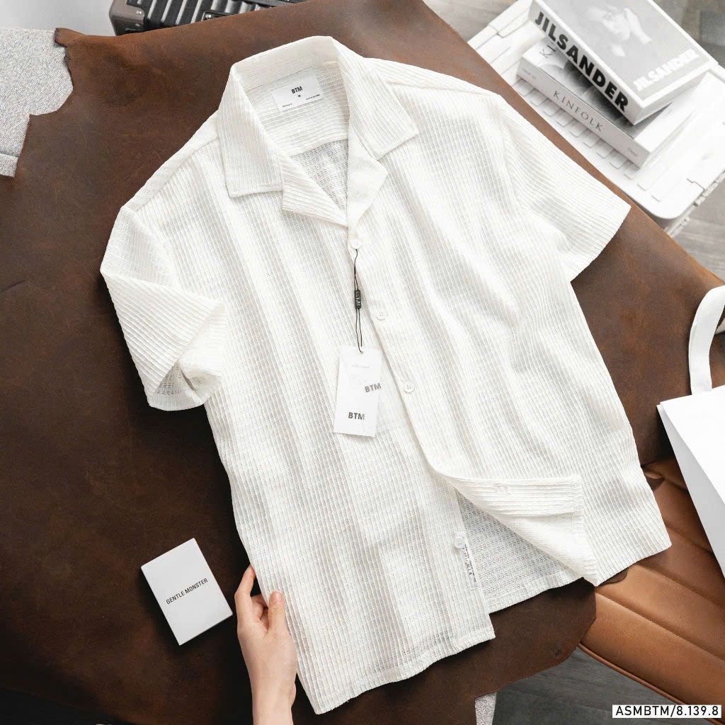 Sơmi BTM Linen Dệt Kim