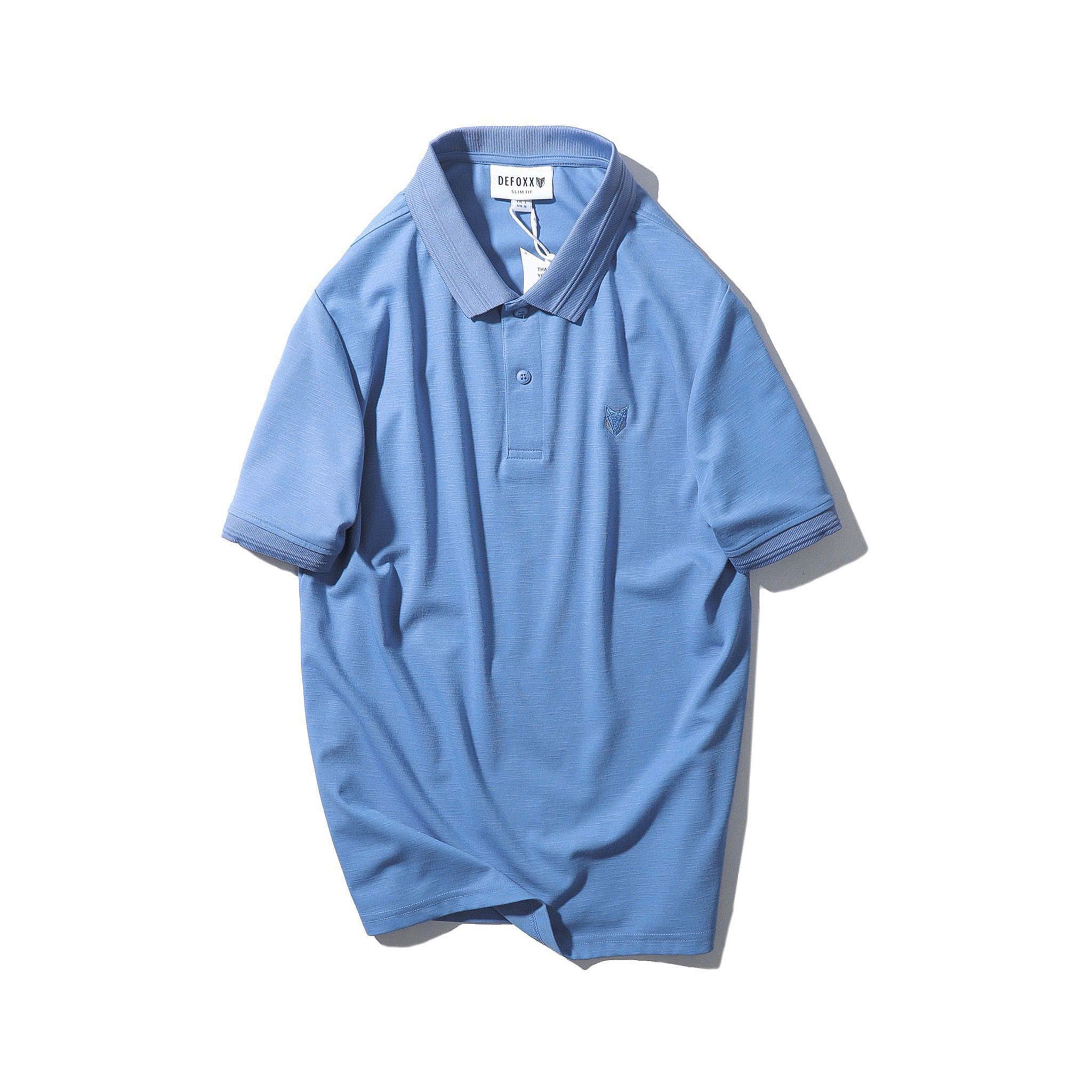 Polo DEFOXX Logo Thêu Basic