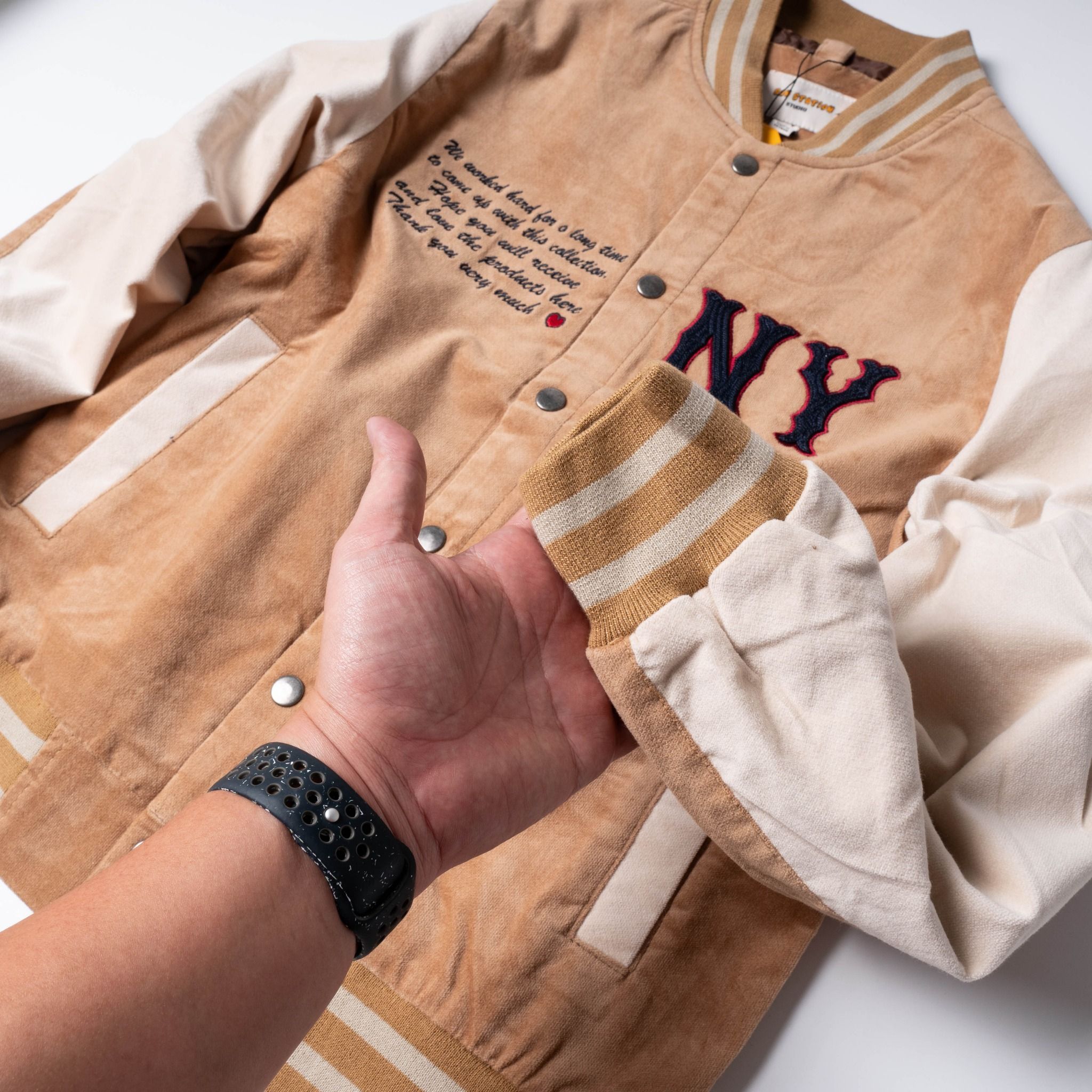 Bomber NEW YORK Suede