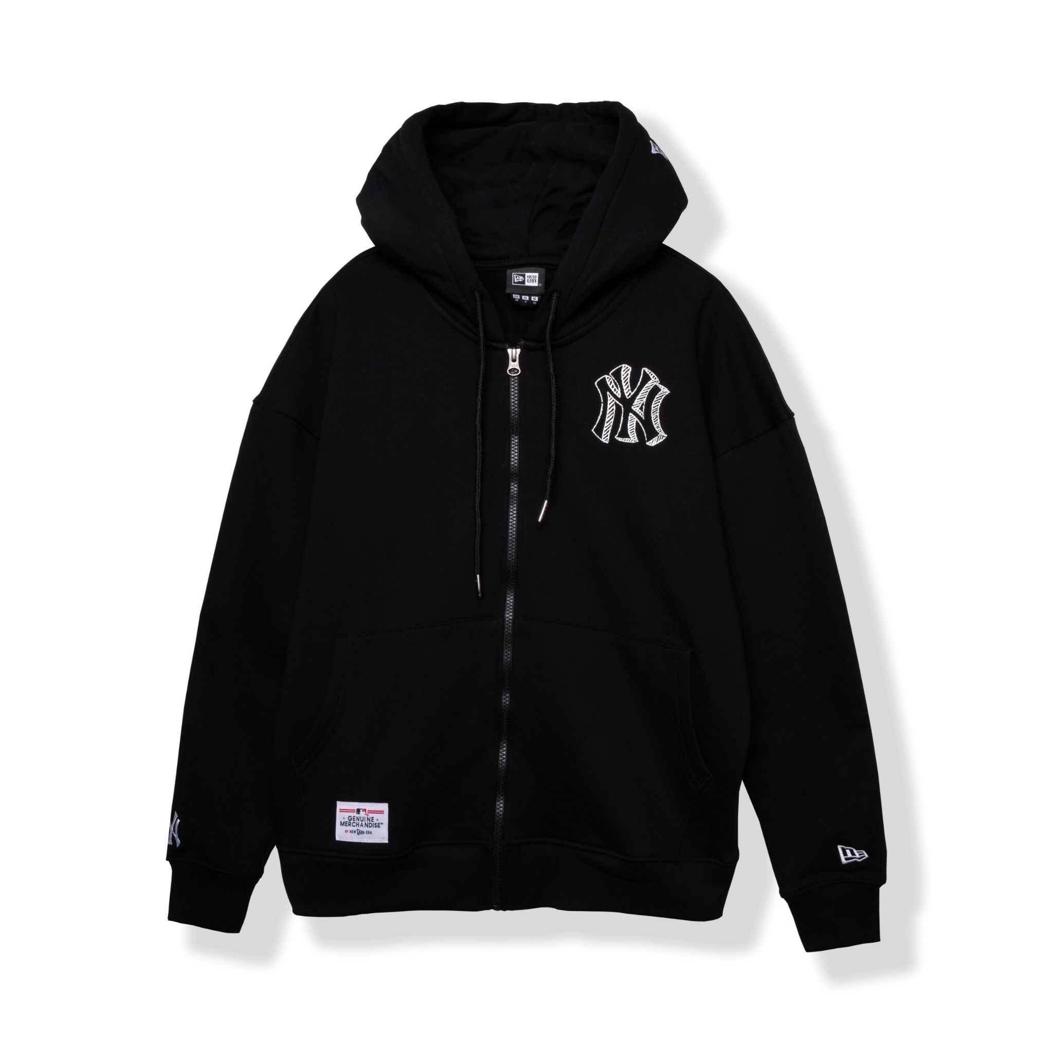 Hoodie Zip NEW.ERA Up Logo NY