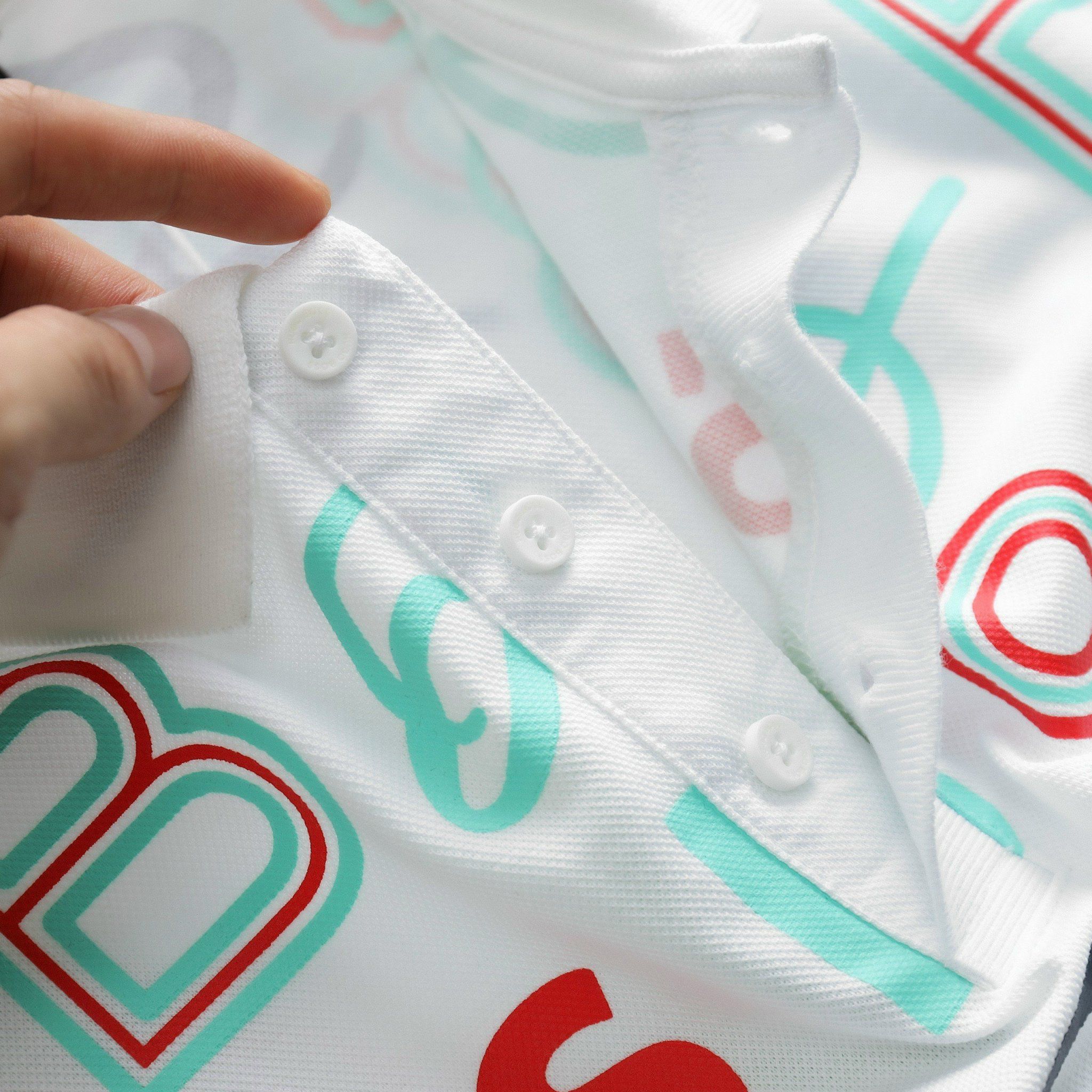 Polo BOSS Họa Tiết Monogram