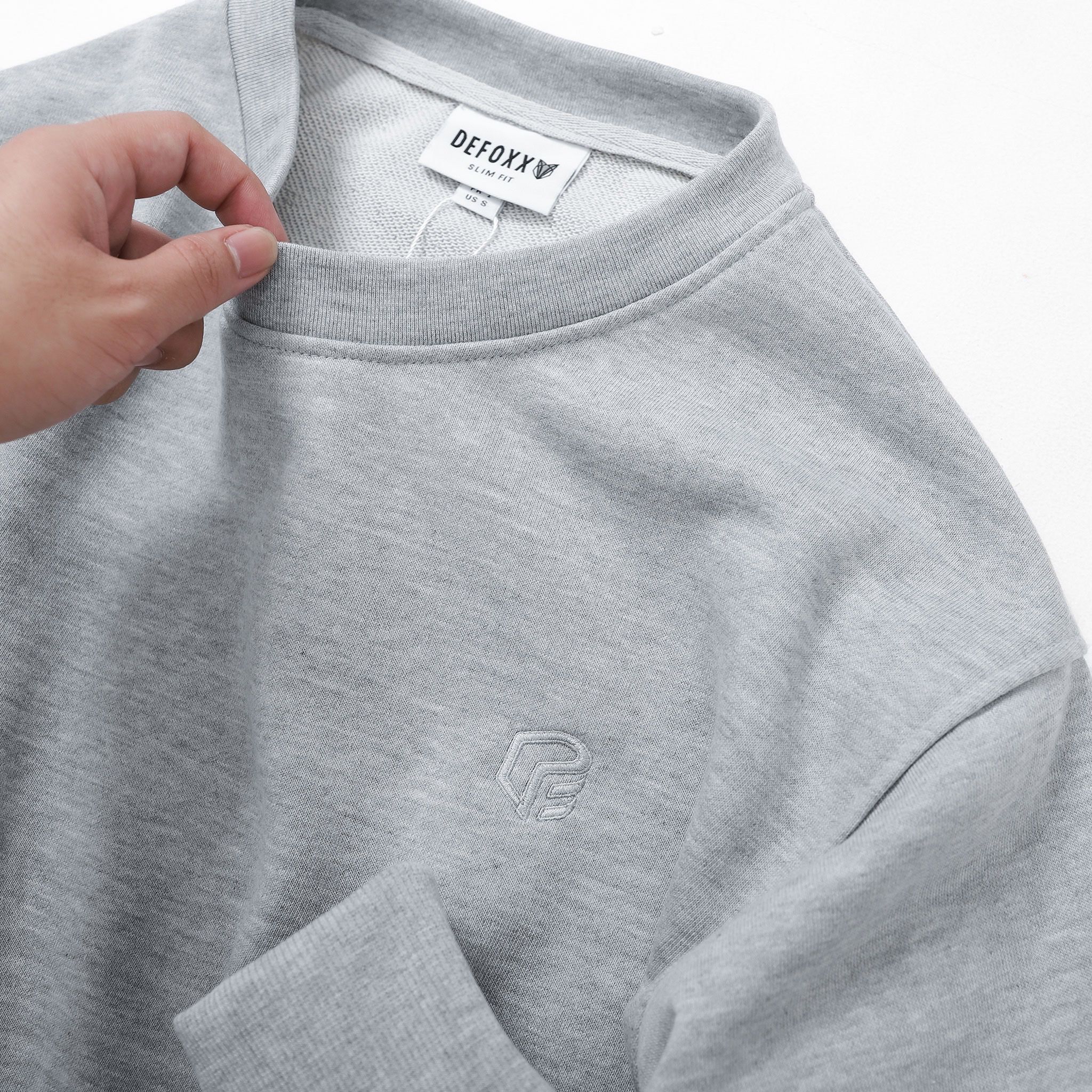 Sweater DEFOXX Nỉ Chân Cua