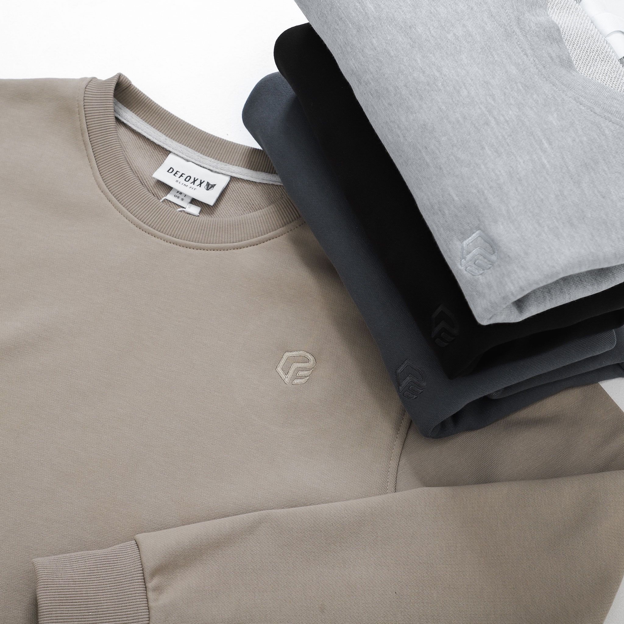 Sweater DEFOXX Nỉ Chân Cua