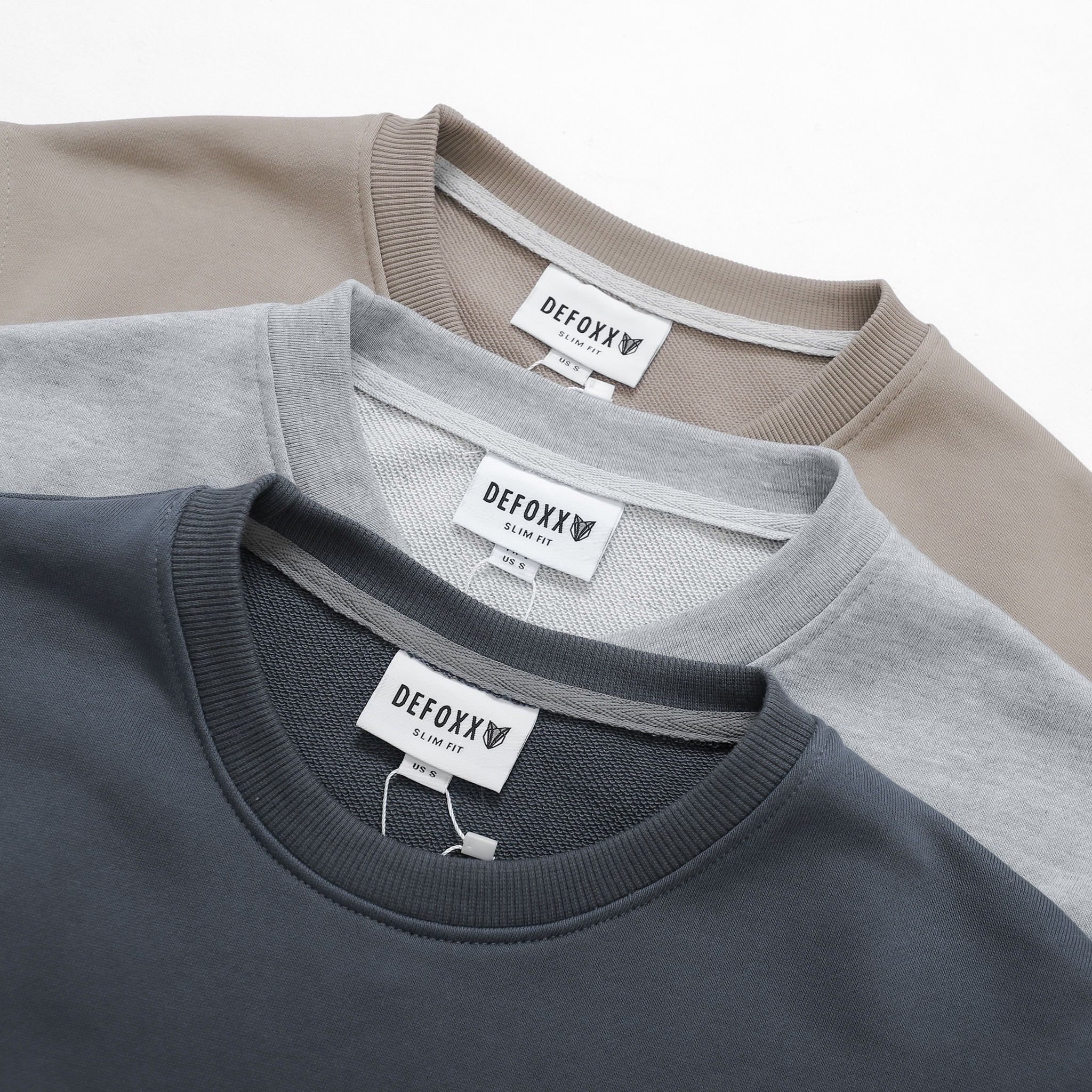Sweater DEFOXX Nỉ Chân Cua