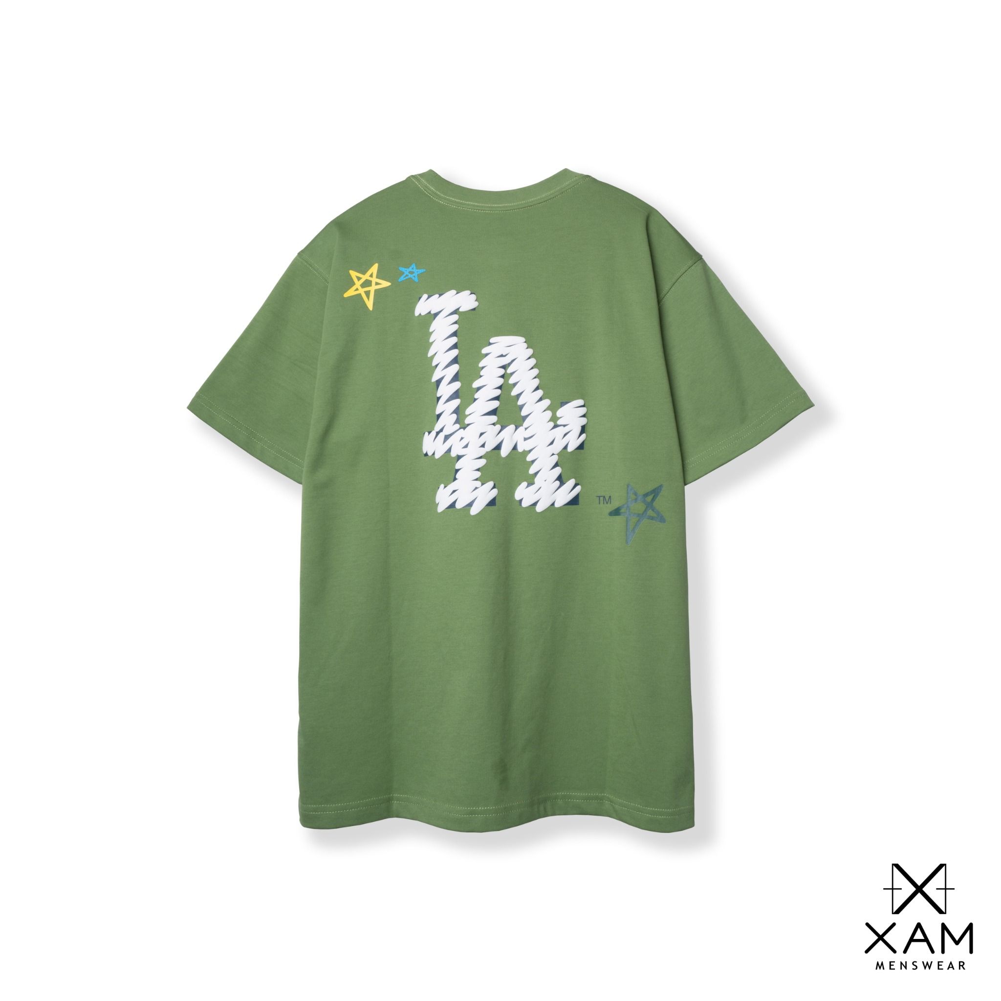 Tee NEW.ERA Logo LA Crayon