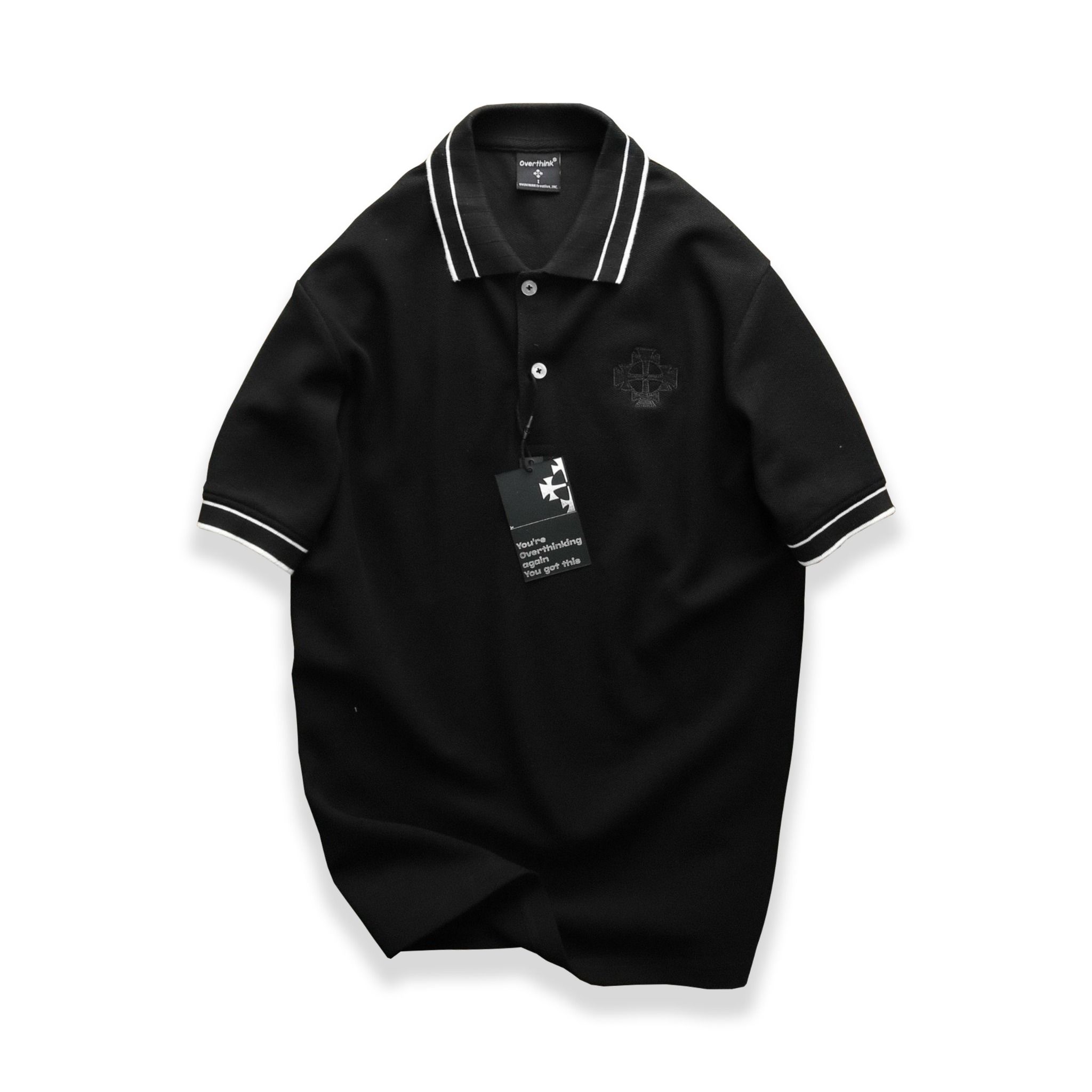 Polo OVERTHING Logo Thêu