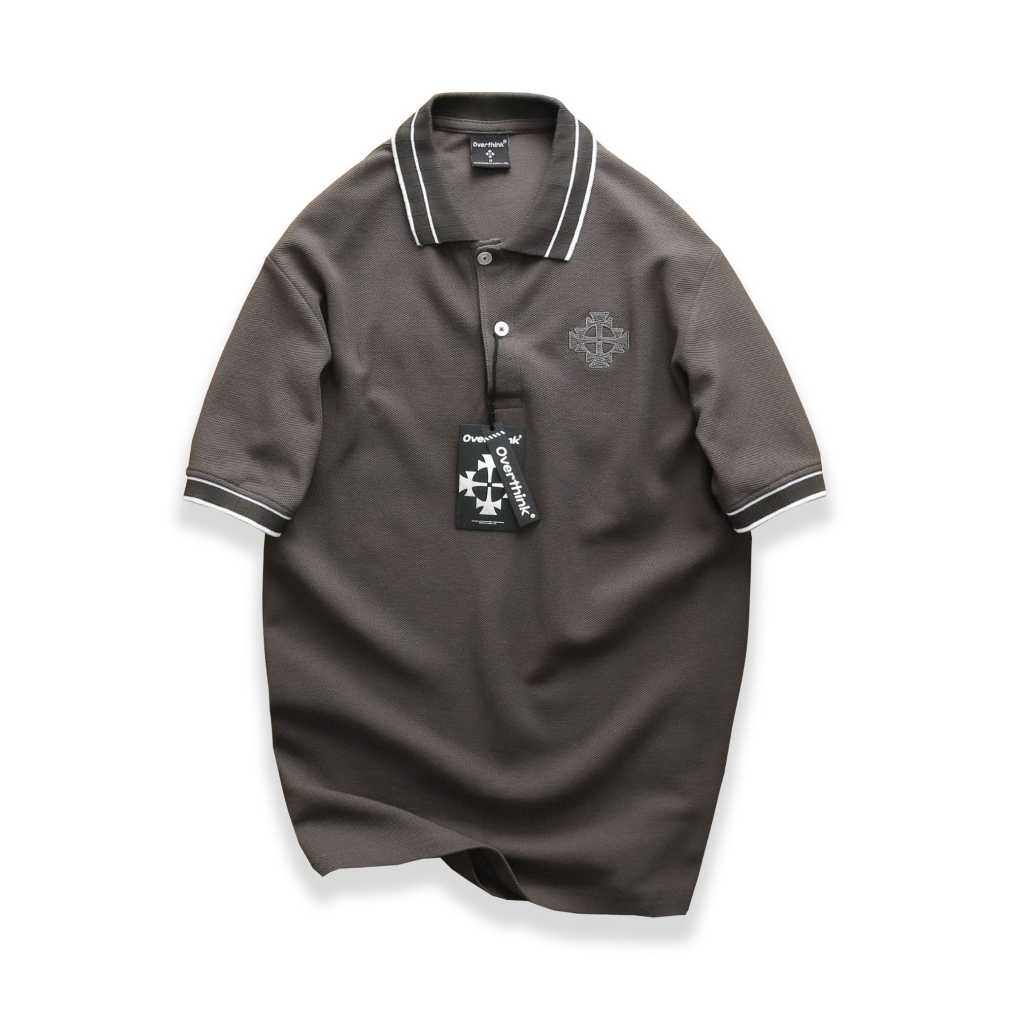 Polo OVERTHING Logo Thêu