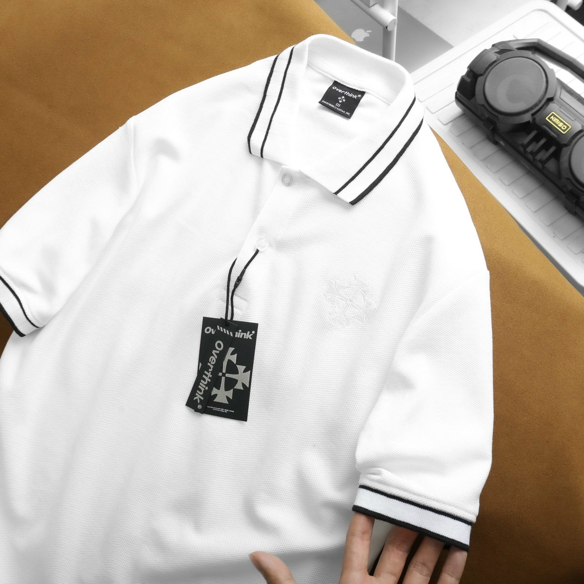 Polo OVERTHING Logo Thêu