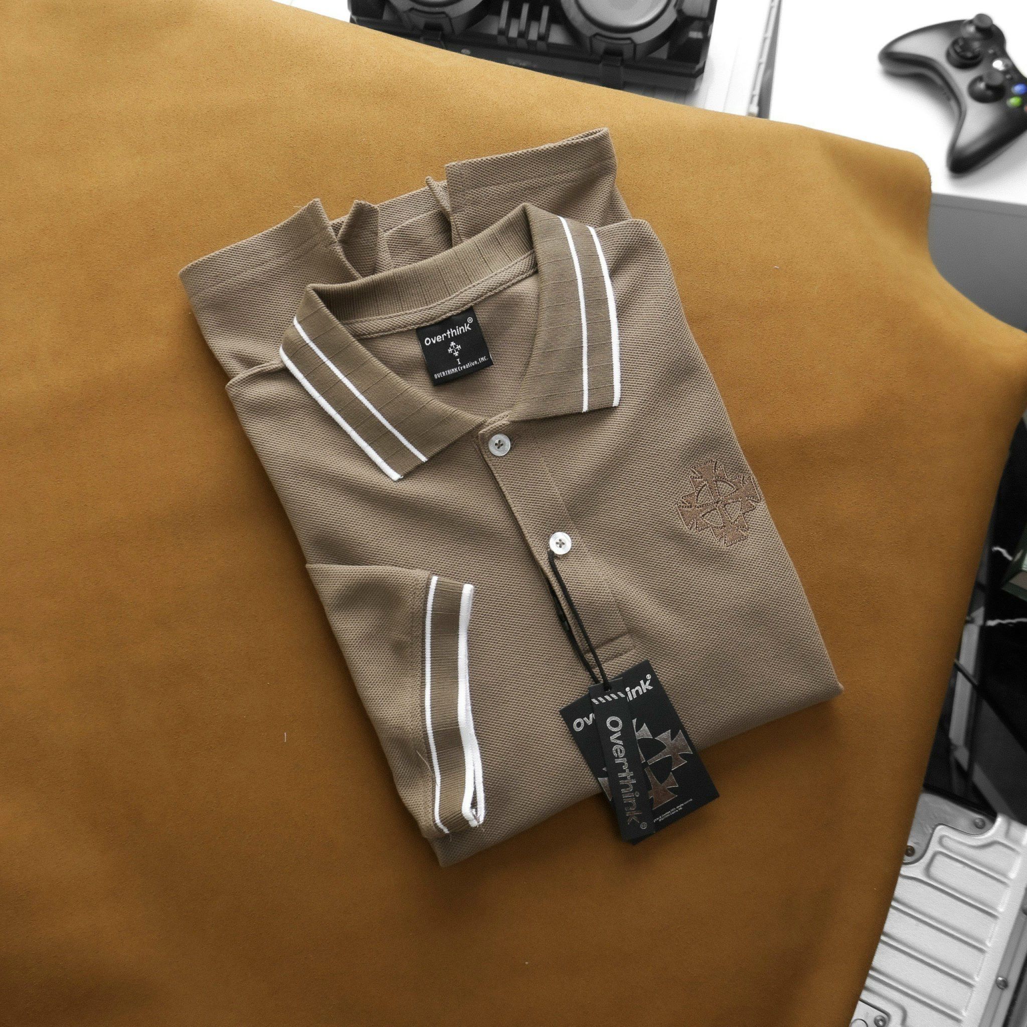 Polo OVERTHING Logo Thêu