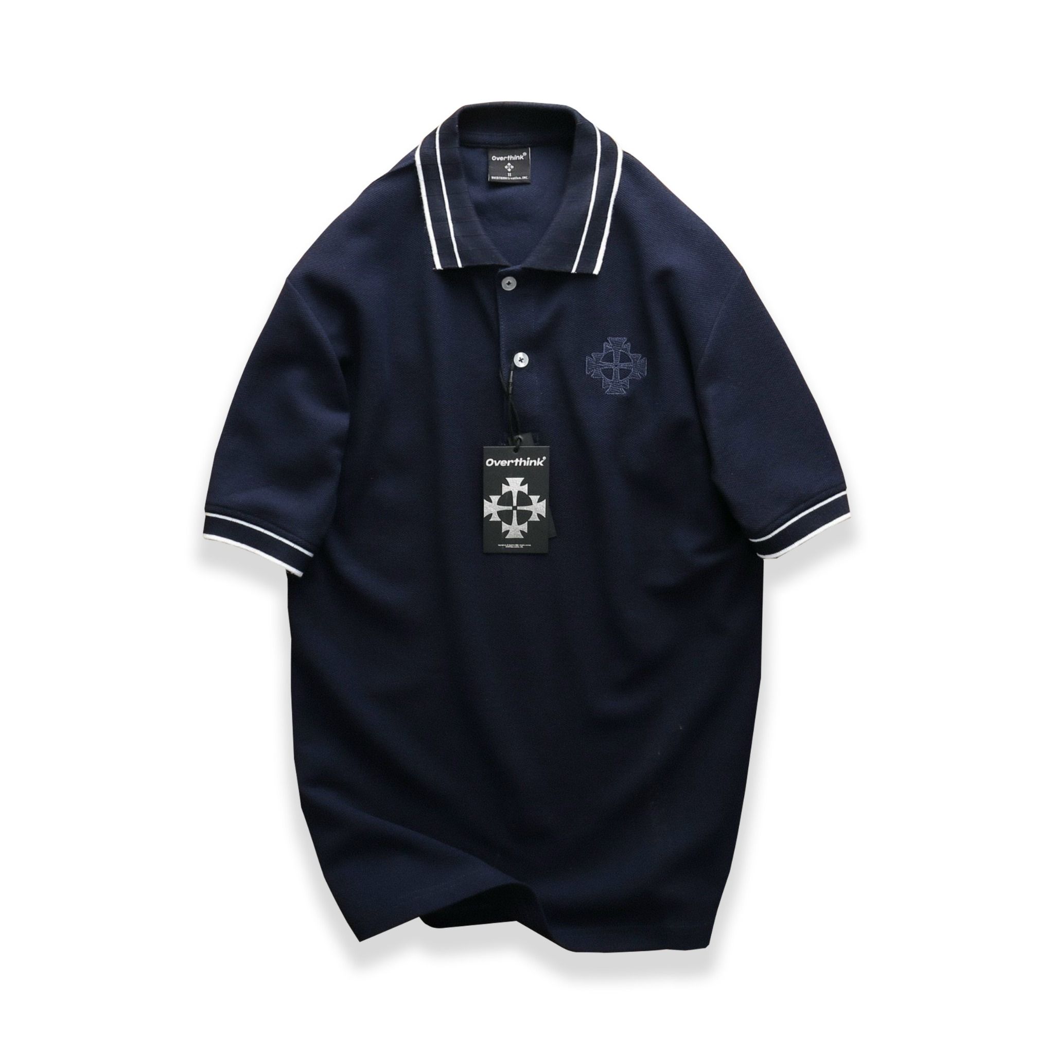 Polo OVERTHING Logo Thêu