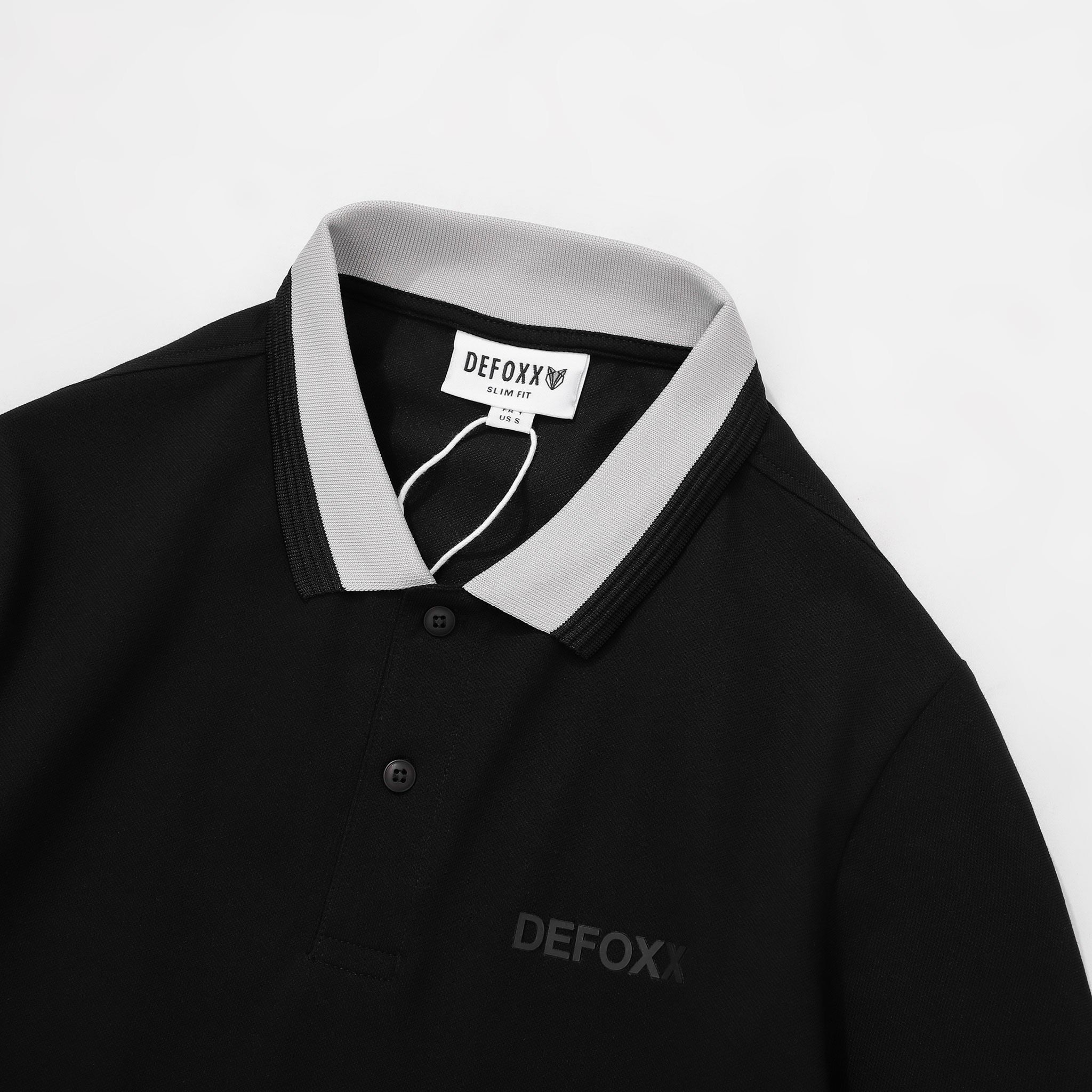 Polo DEFOXX Phối Viền Cổ