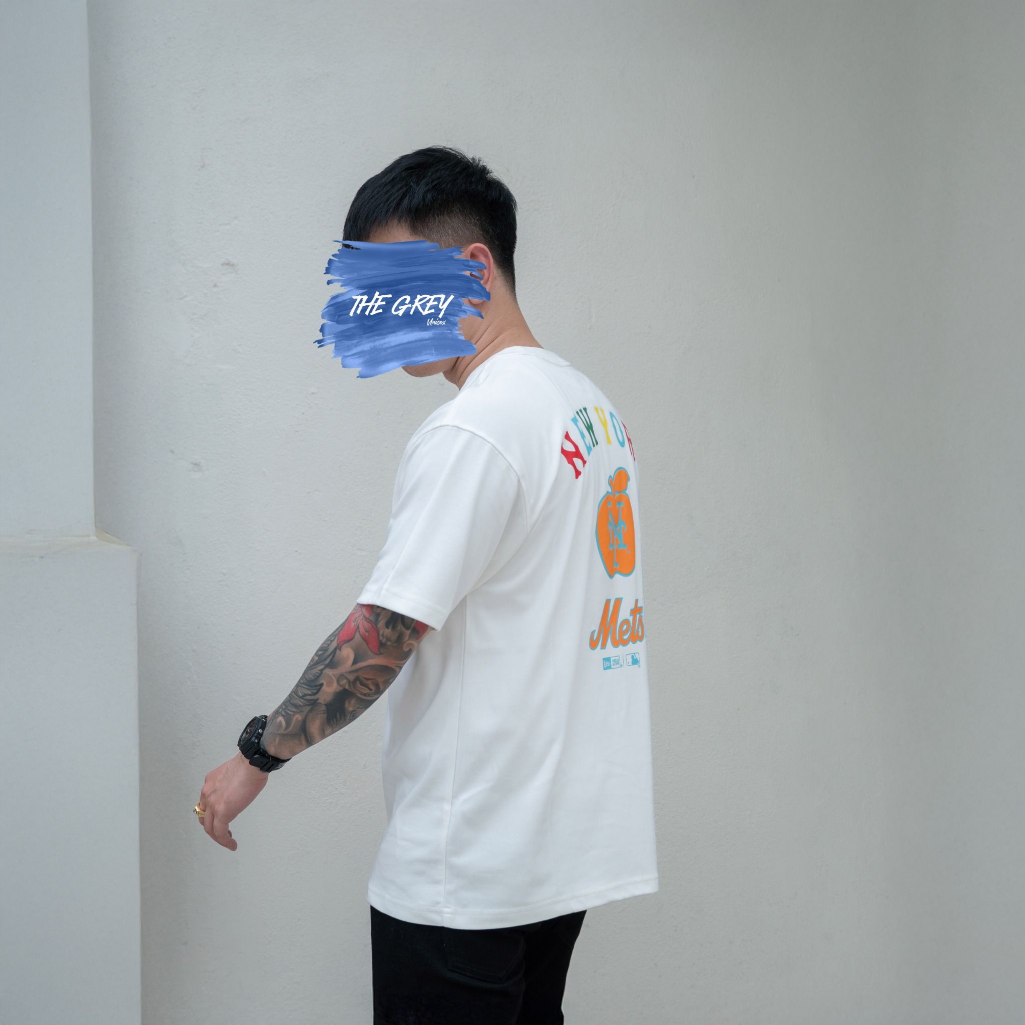 Tee NEW.ERA Logo MET Apple