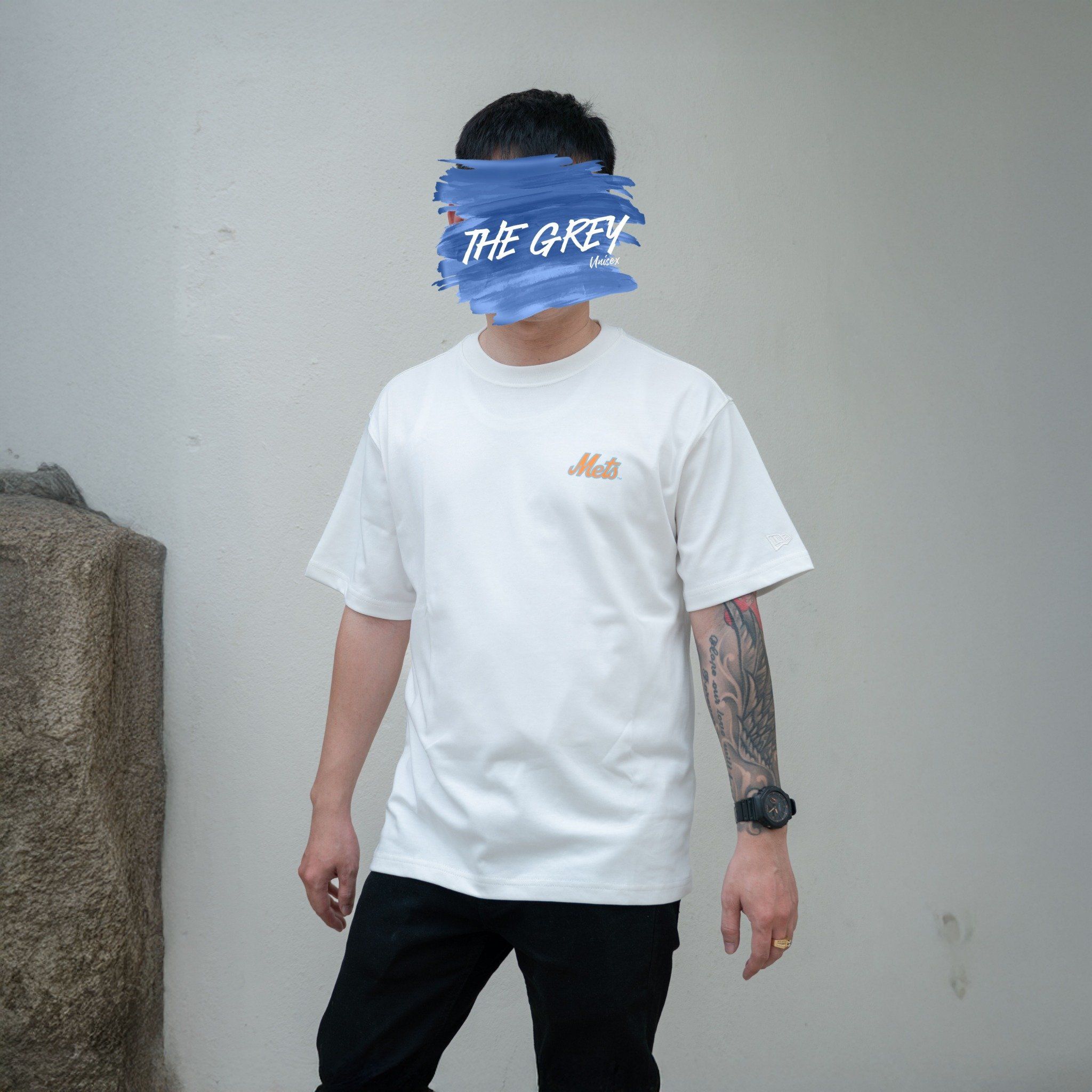 Tee NEW.ERA Logo MET Apple