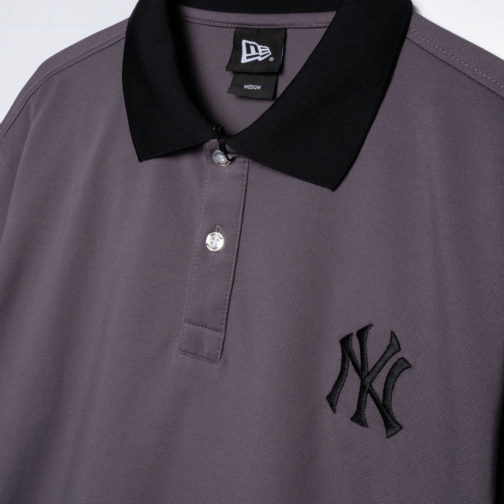 Polo NEW.ERA Logo NY Phối Cổ