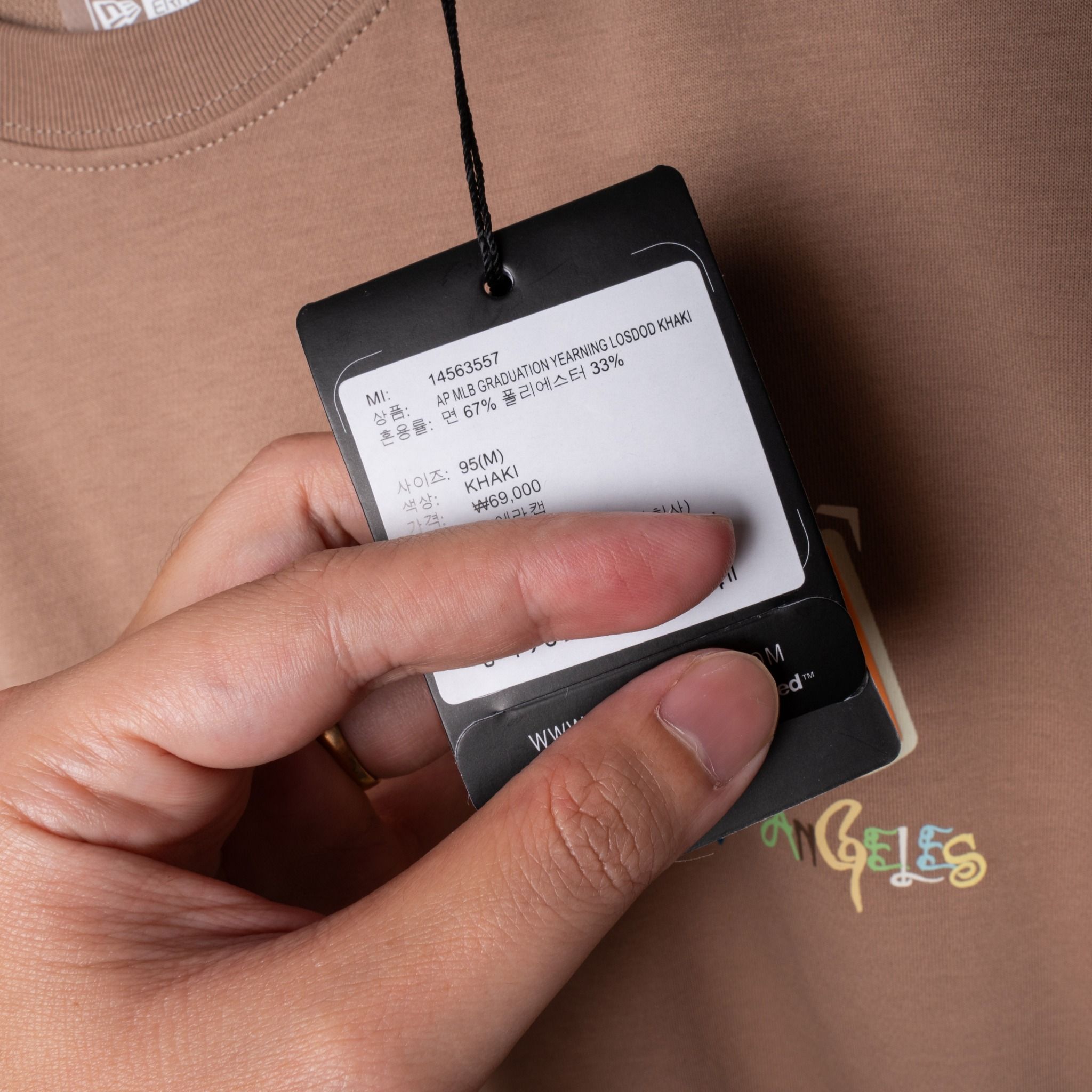 Tee NEW ERA Logo NY Xốp Nổi