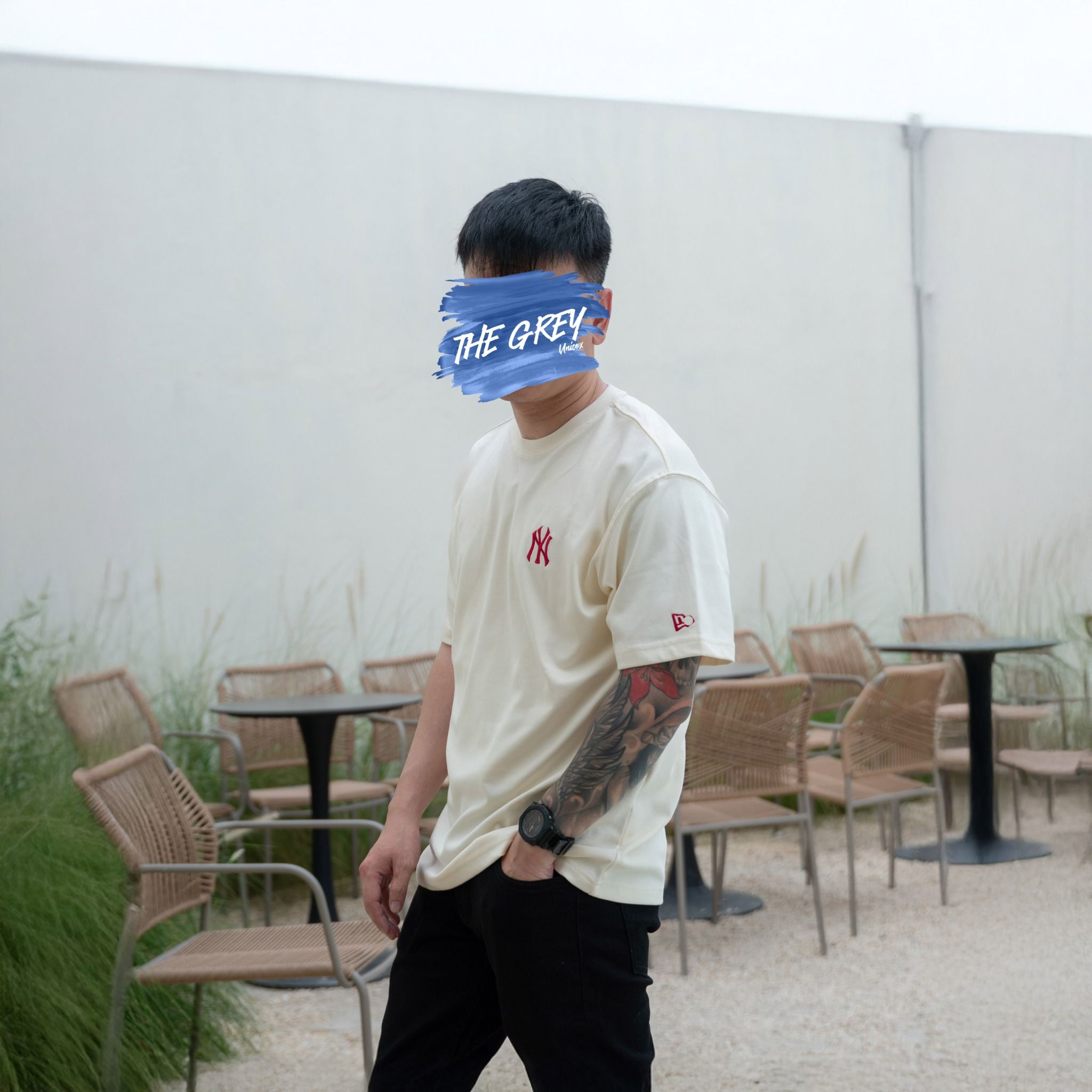 Tee NEW ERA Logo NY Stitch