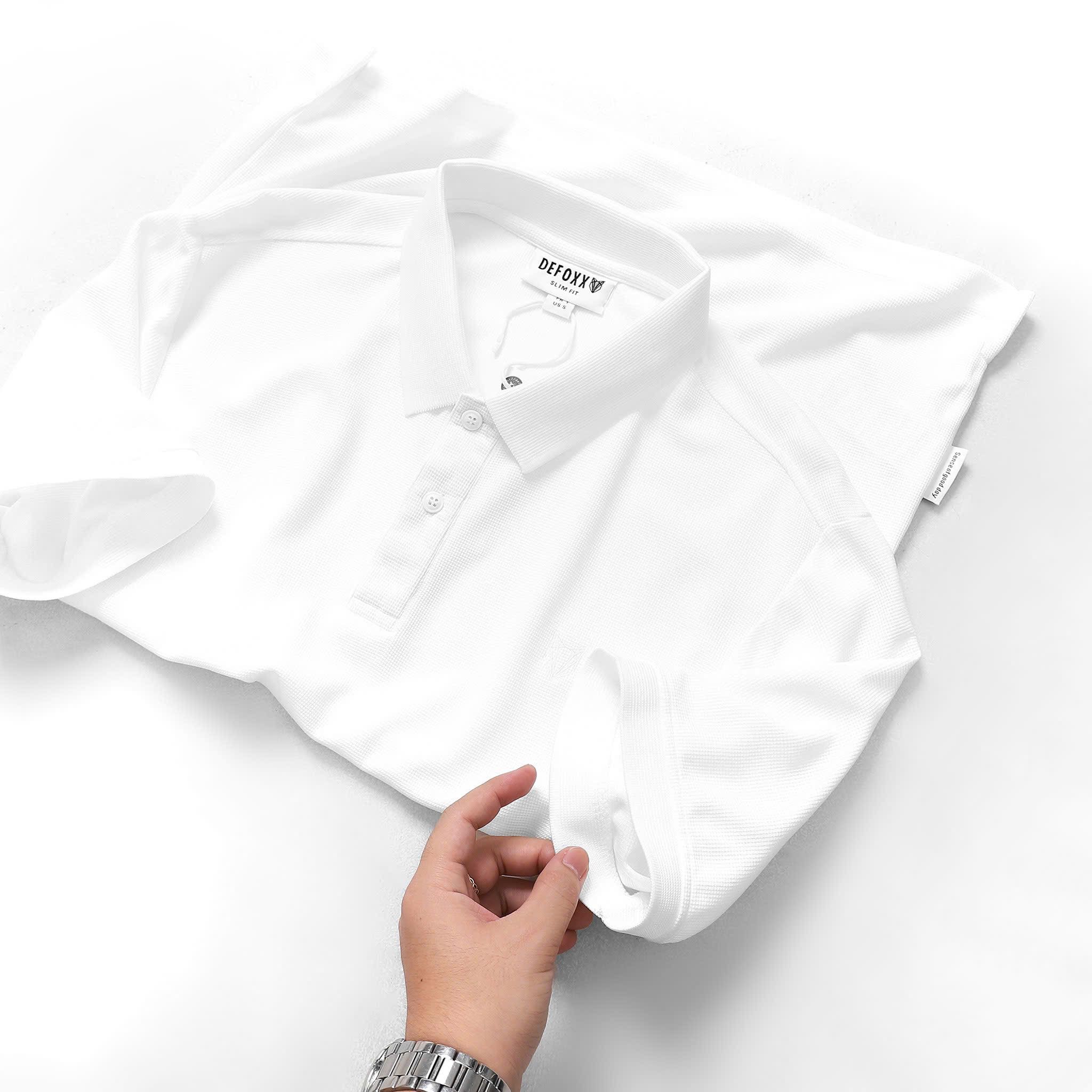 Polo DEFOXX Logo Thêu Basic