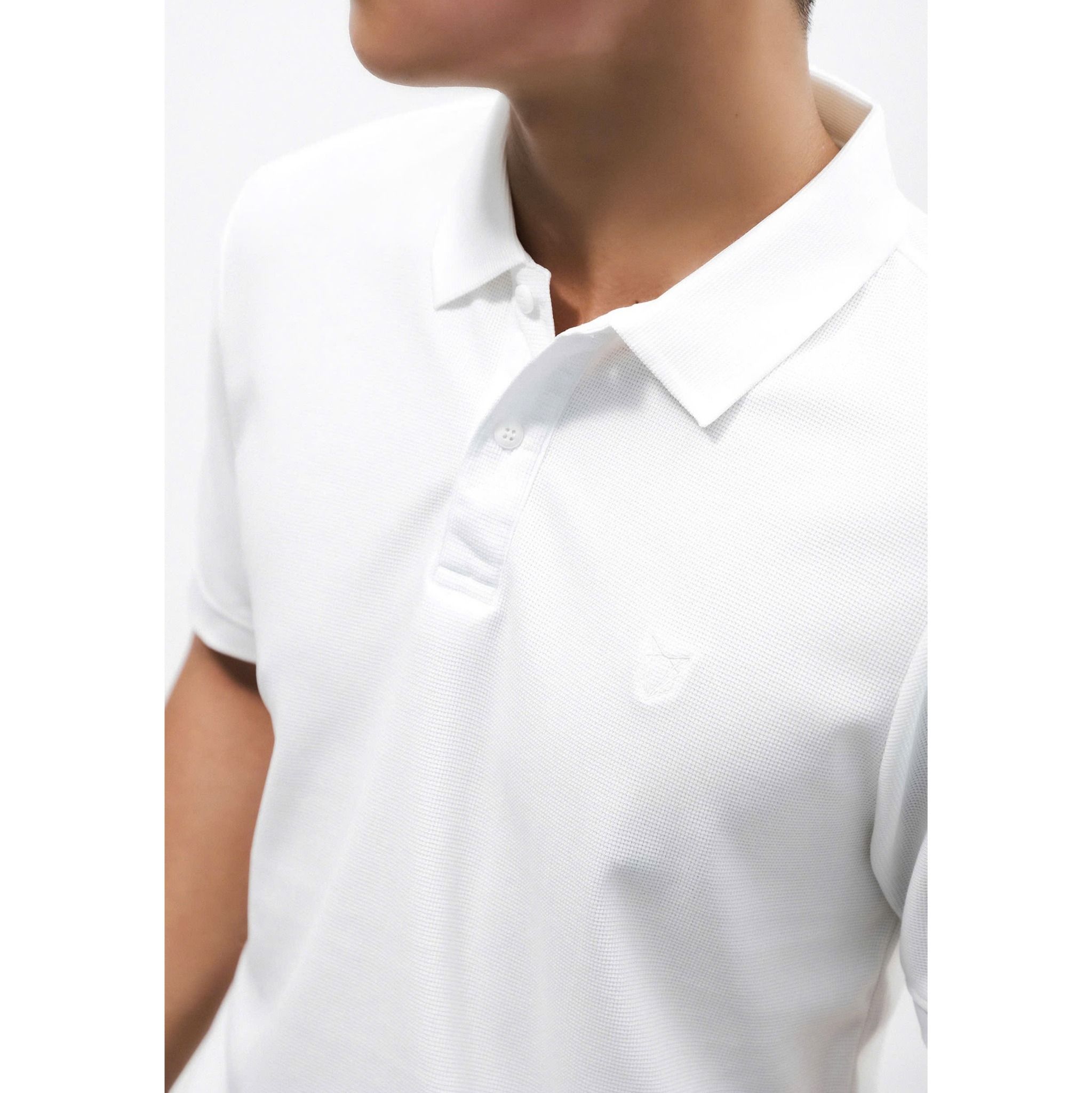Polo DEFOXX Logo Thêu Basic