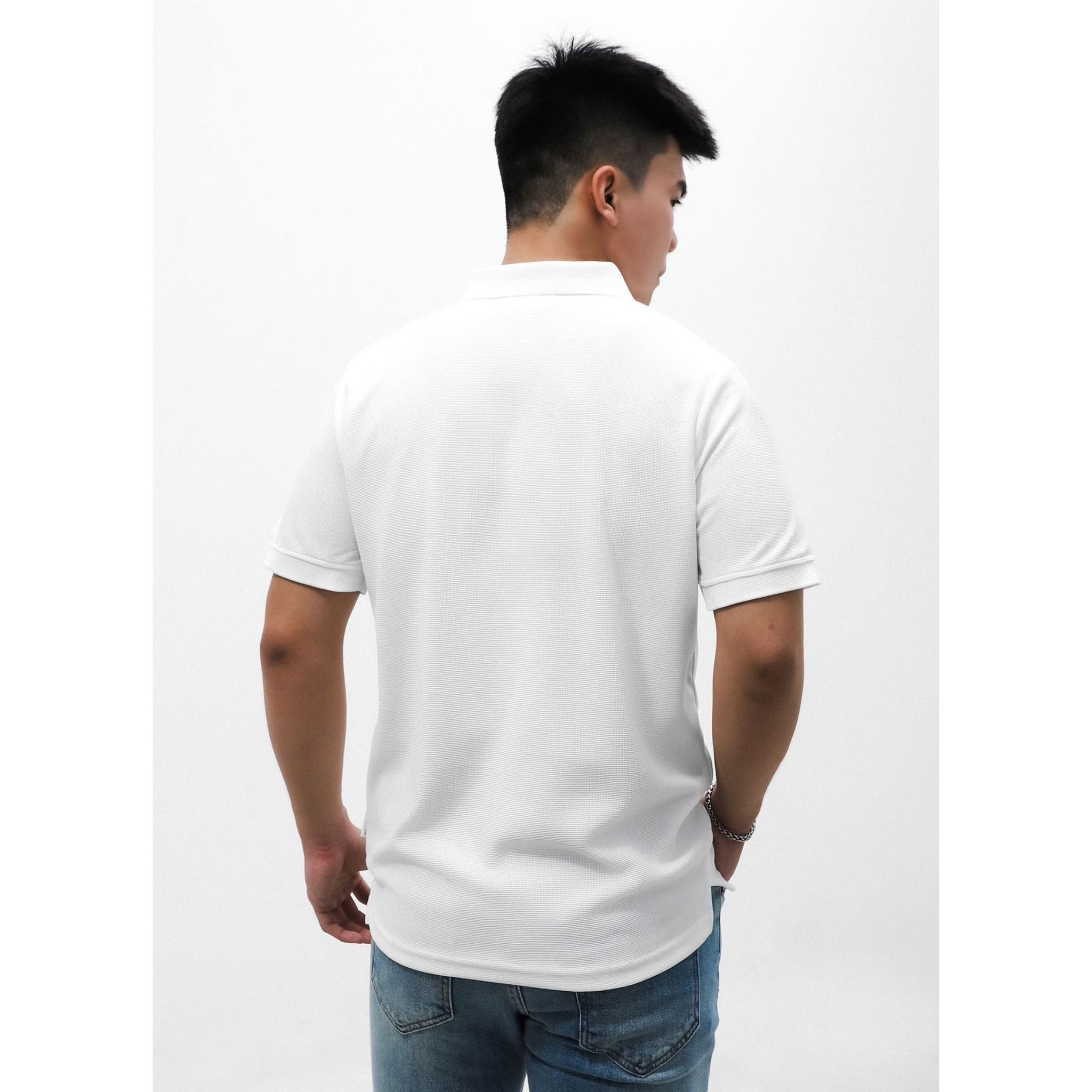 Polo DEFOXX Logo Thêu Basic