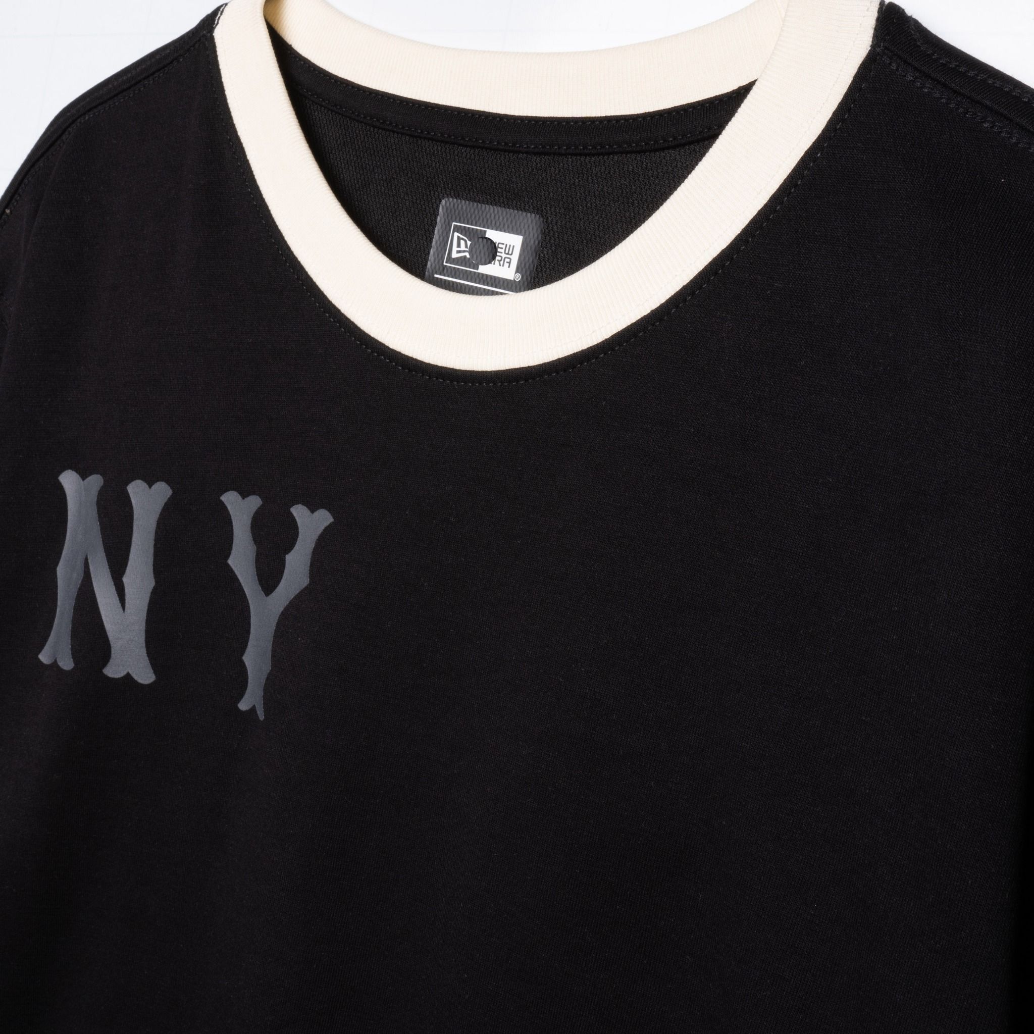 Tee NEW ERA Logo NY Phối Cổ