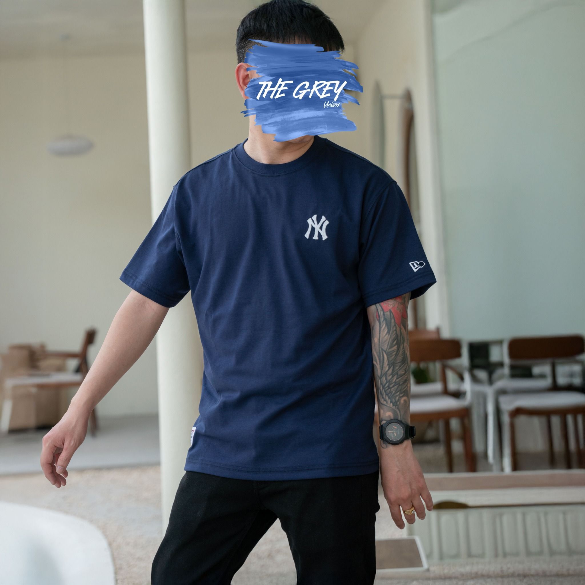 Tee NEW ERA Logo NY Stitch