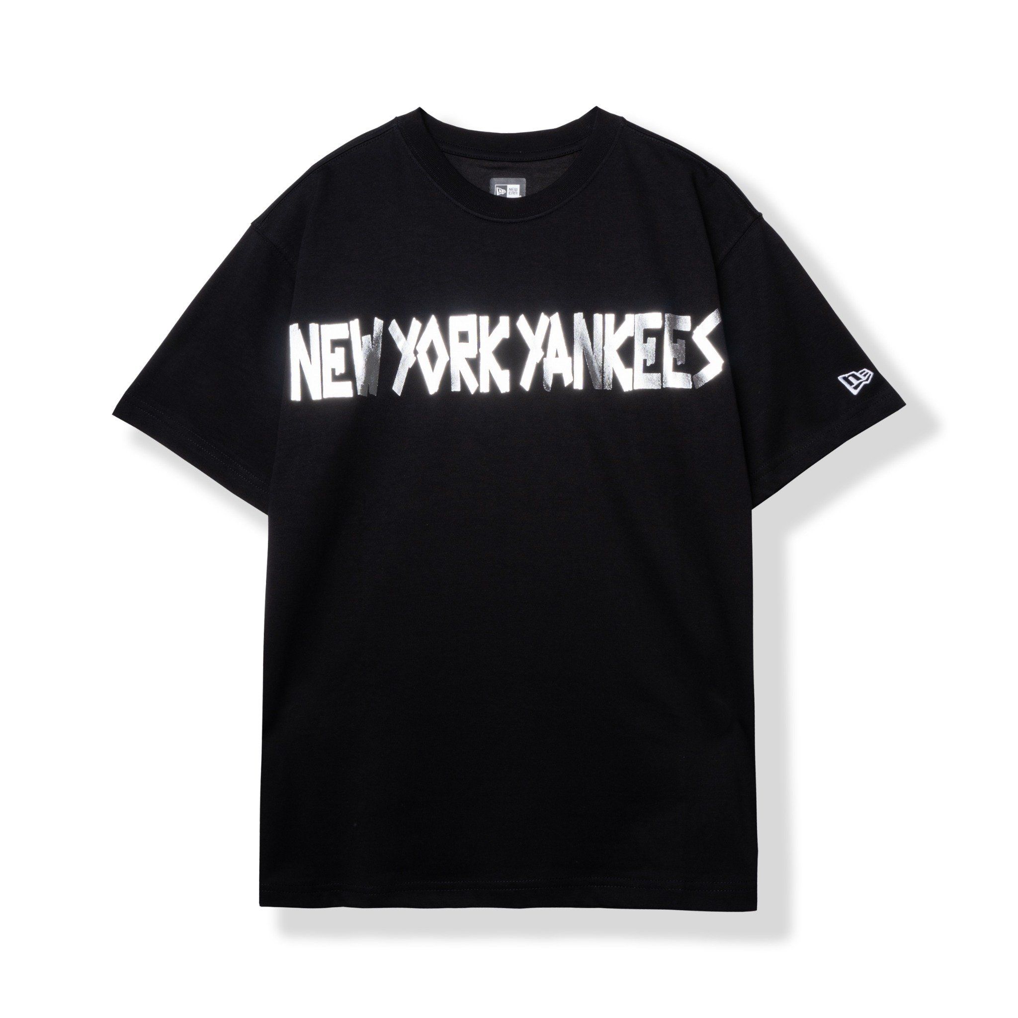 Tee NEW ERA YANKEES Nhũ Bạc