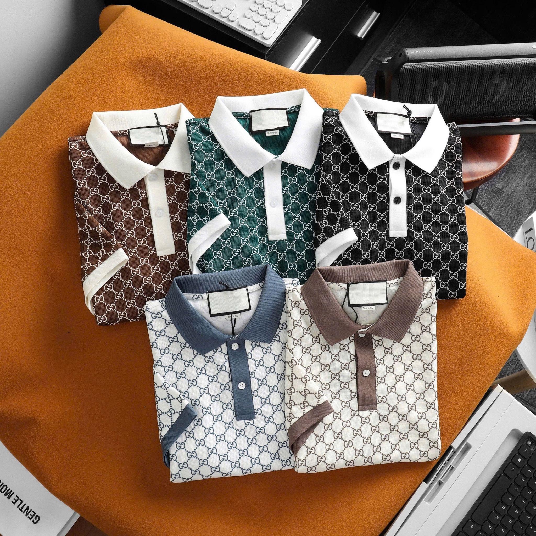 Polo G.U.C.C.I Phối Họa Tiết