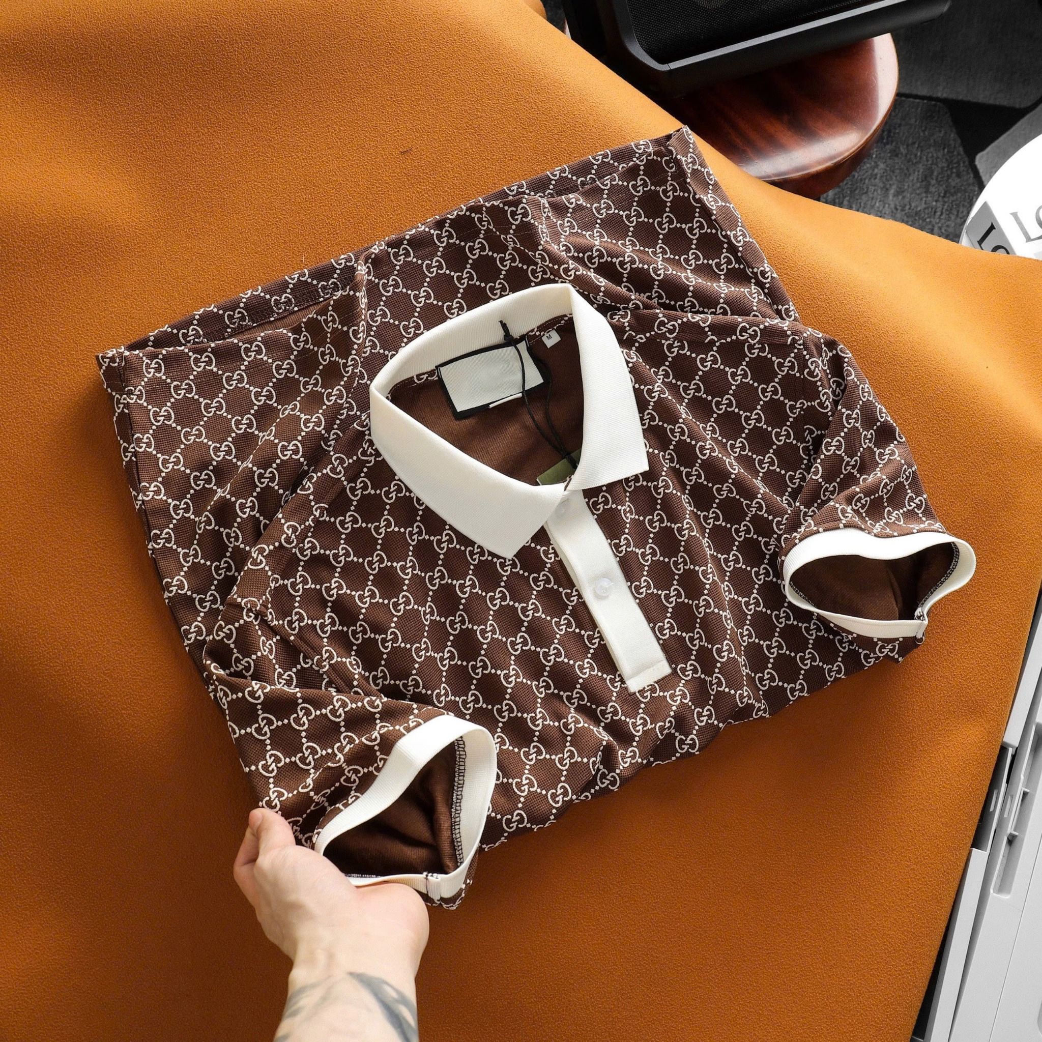 Polo G.U.C.C.I Phối Họa Tiết