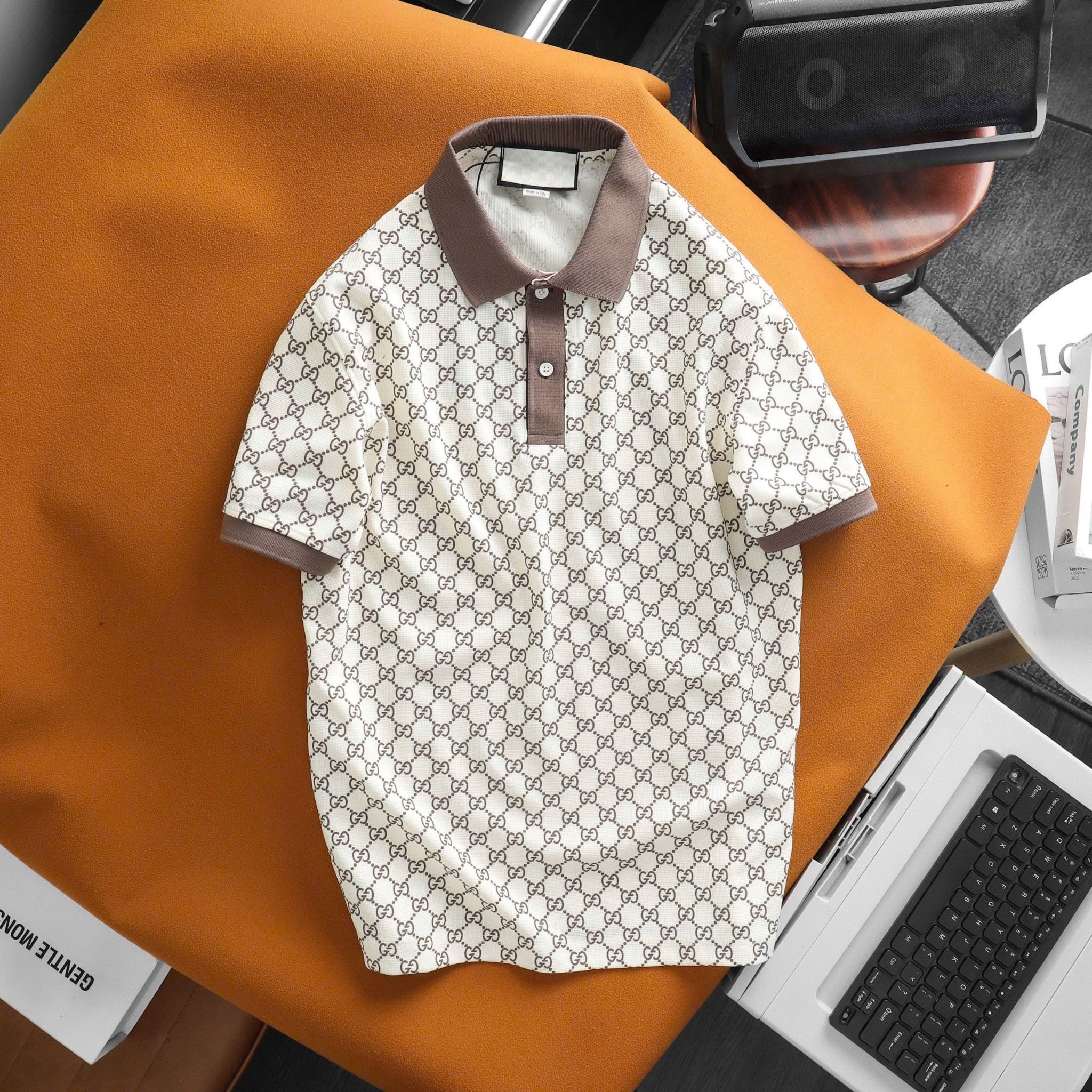 Polo G.U.C.C.I Phối Họa Tiết
