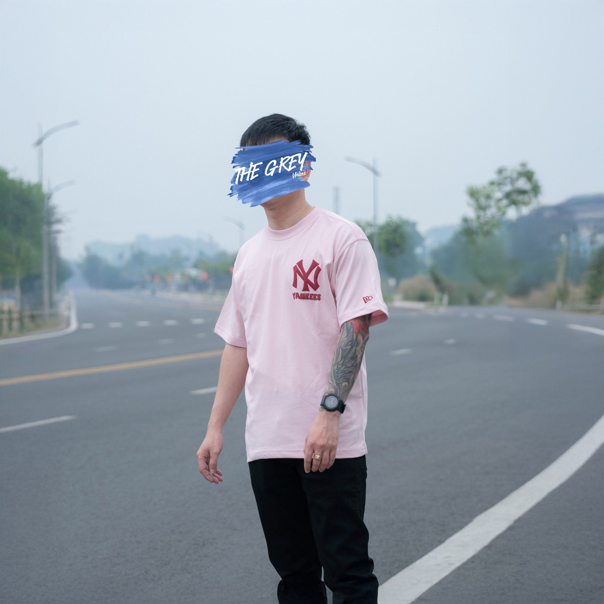 Tee NEW ERA Logo NY Xốp