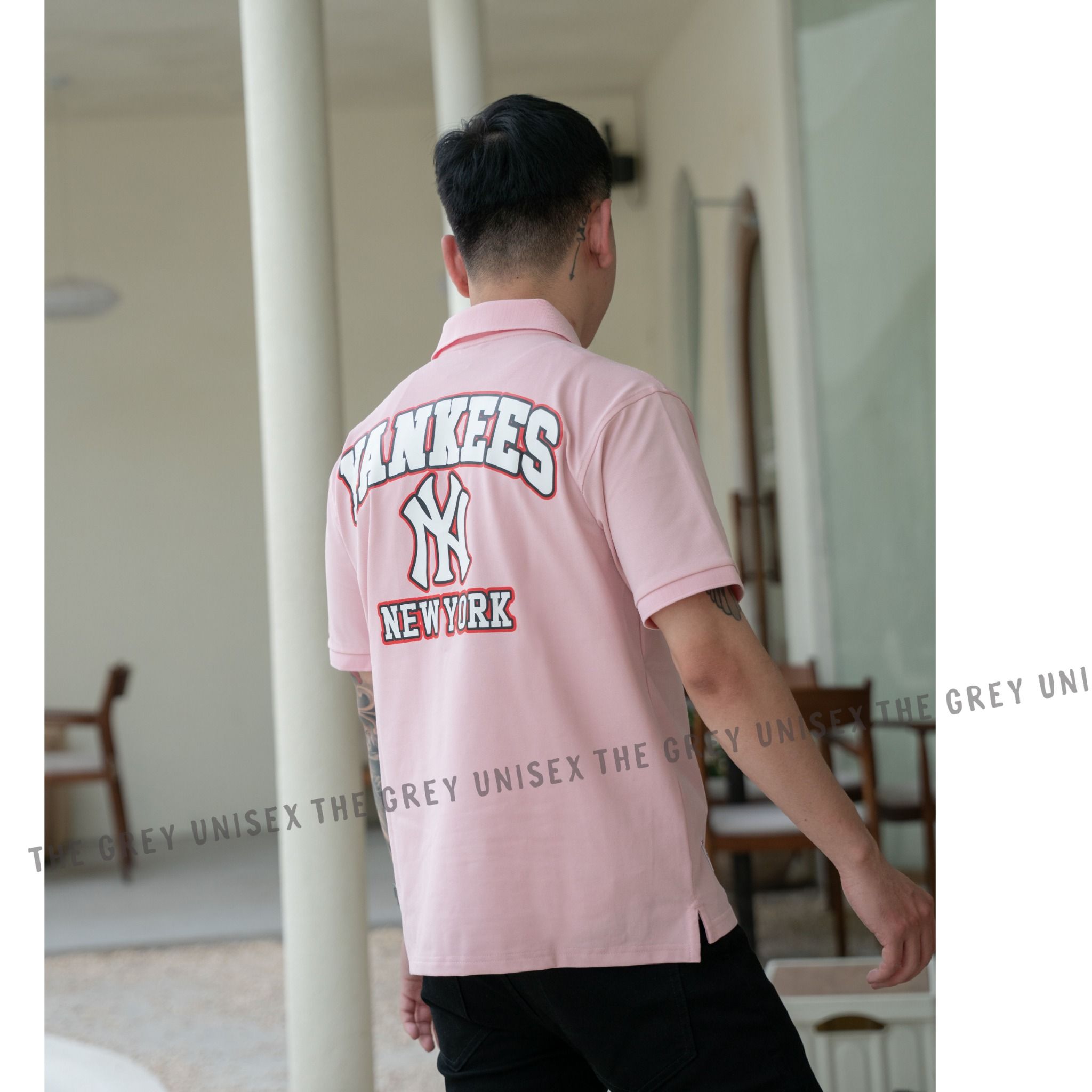 Polo NEW ERA Logo NY Chữ