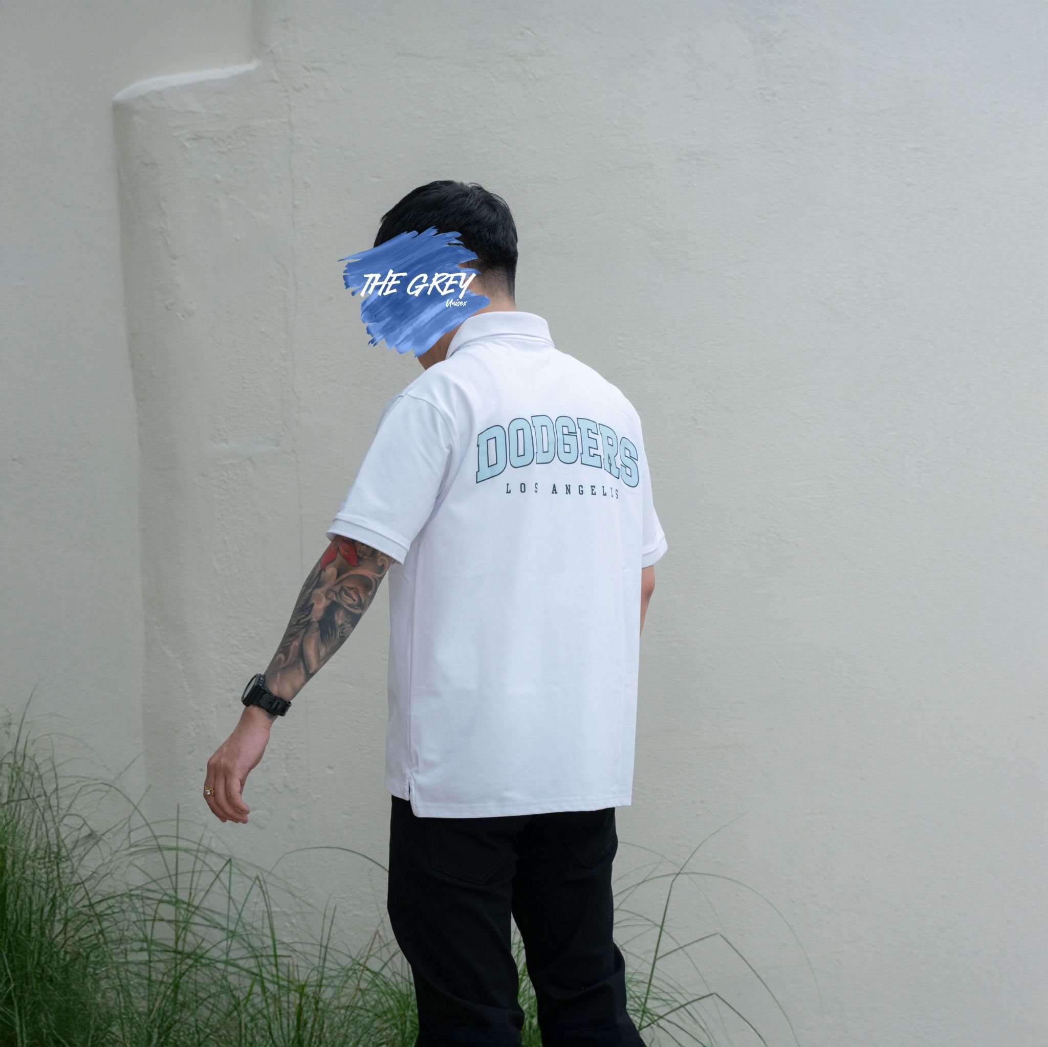 Polo NEW ERA Logo LA Phối Túi