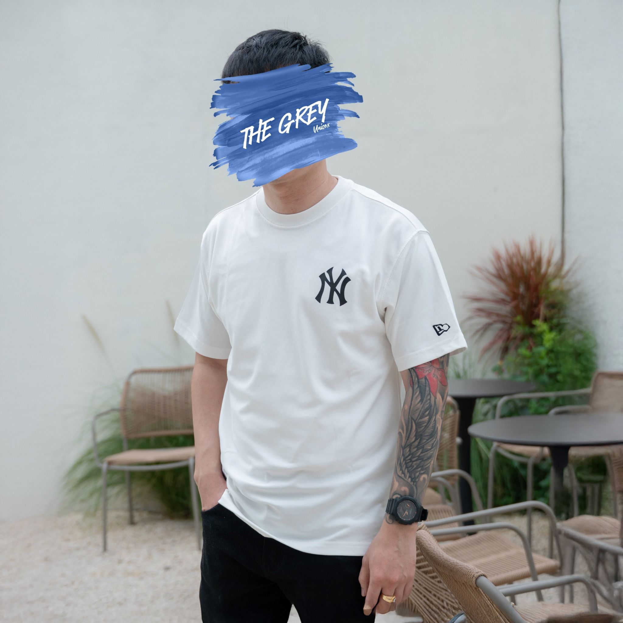 Tee NEW ERA Logo NY Chữ