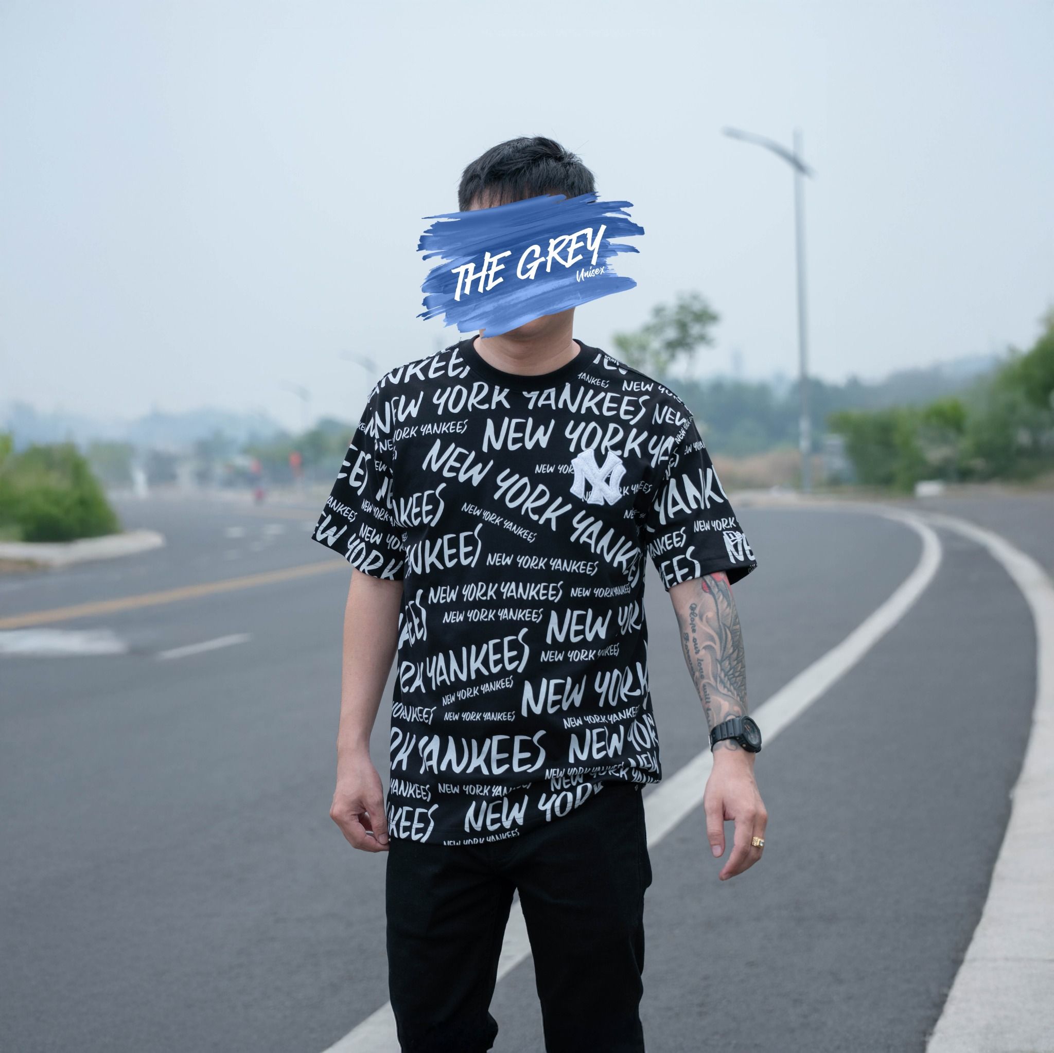 Tee NEW ERA Logo NY Xù Champ