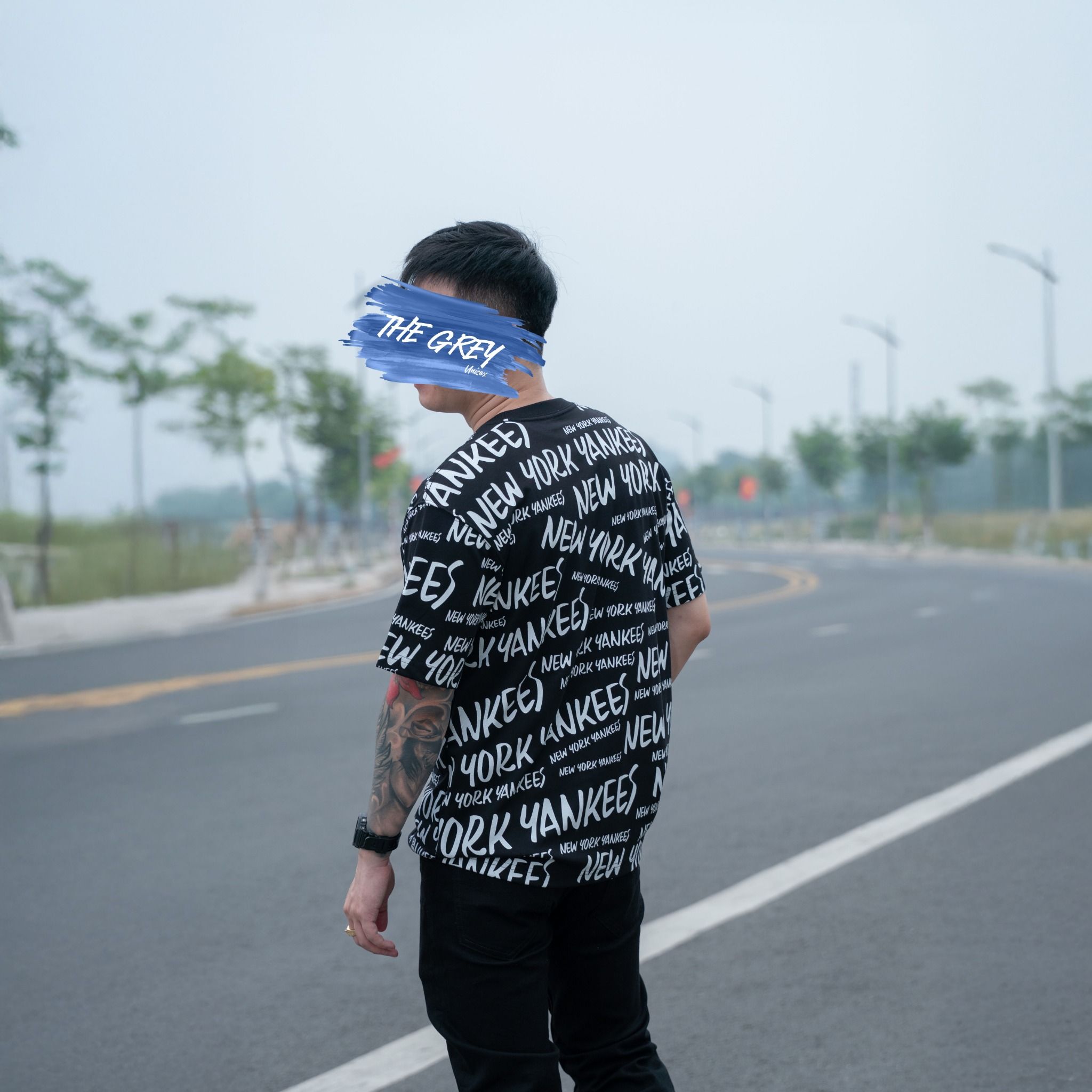 Tee NEW ERA Logo NY Xù Champ