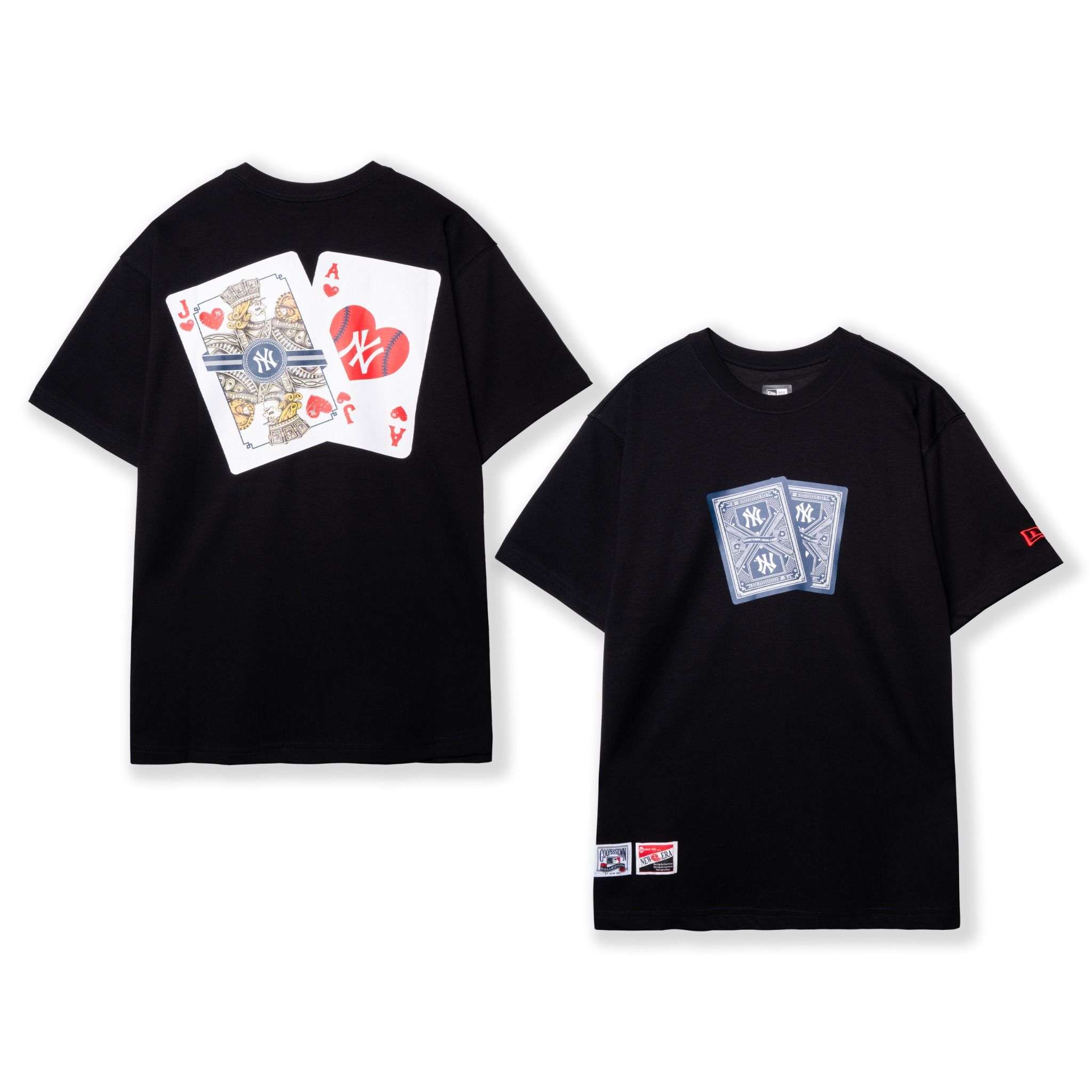 Tee NEW ERA Logo NY Playcard