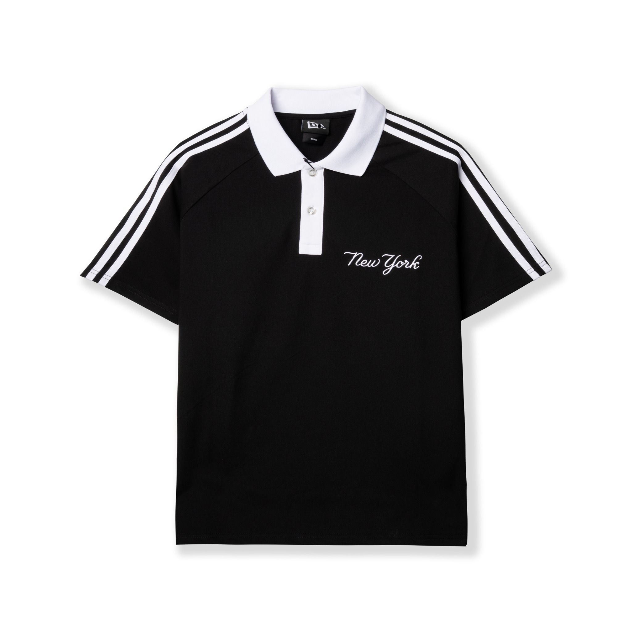 Polo NEW.ERA Logo NY Phối Viền Vai