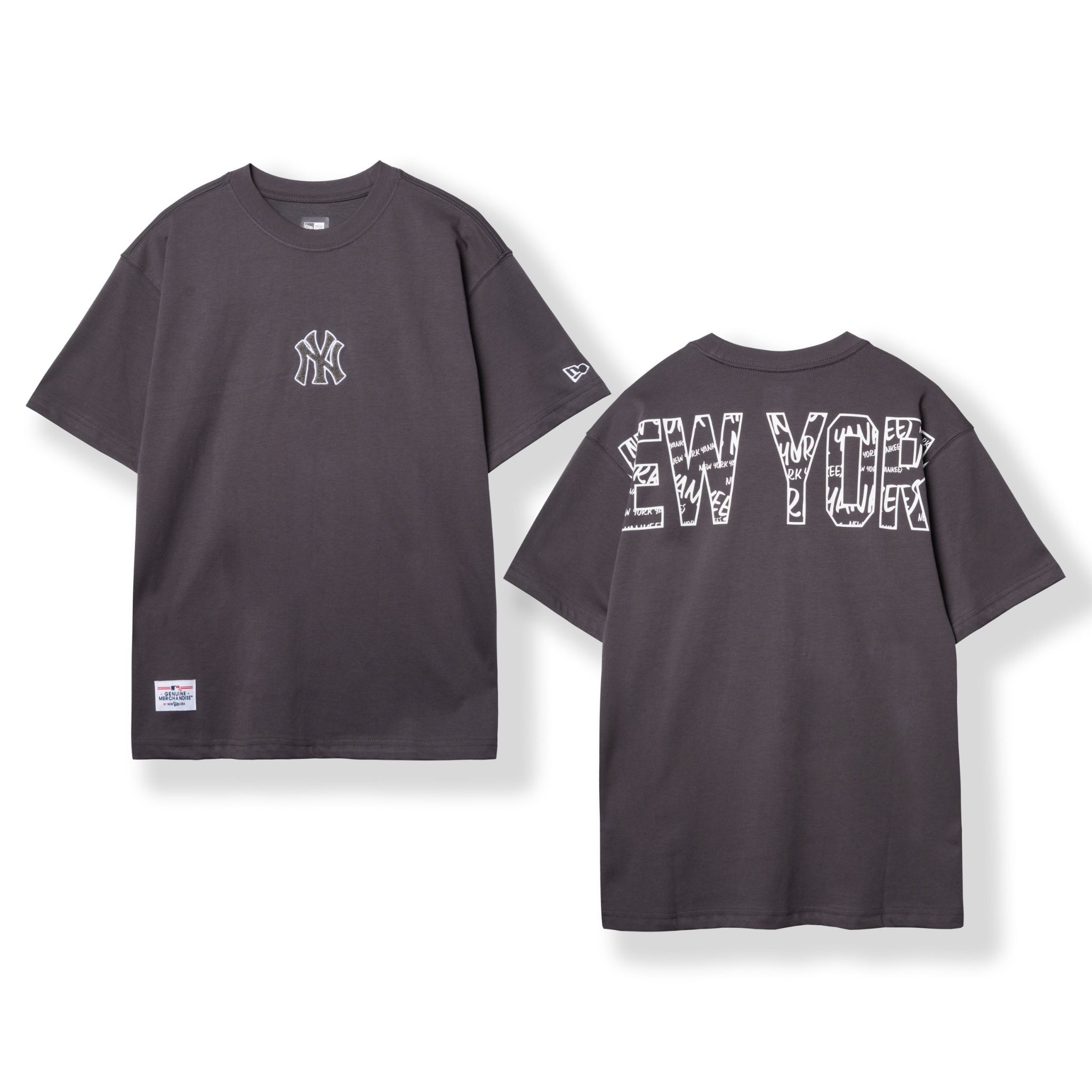 Tee NEW ERA Logo NY Thêu Xù