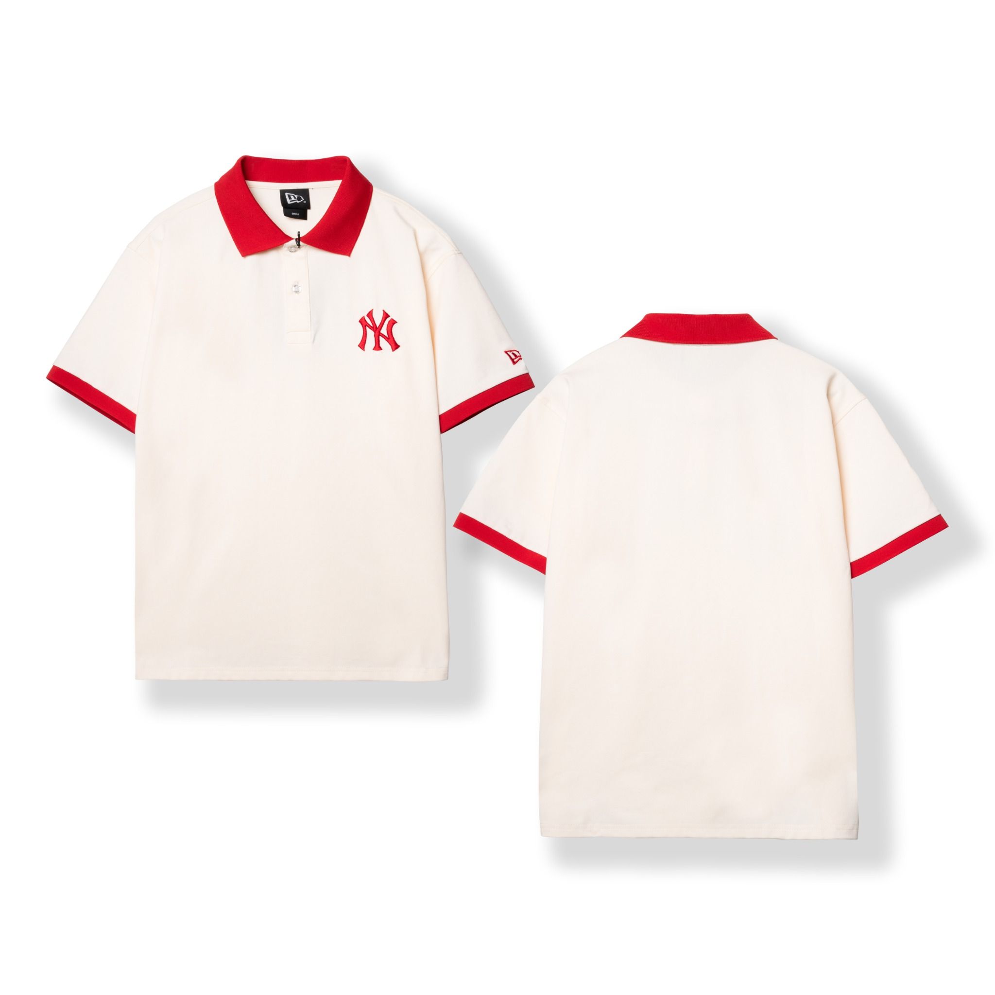 Polo NEW.ERA Logo NY Phối Cổ