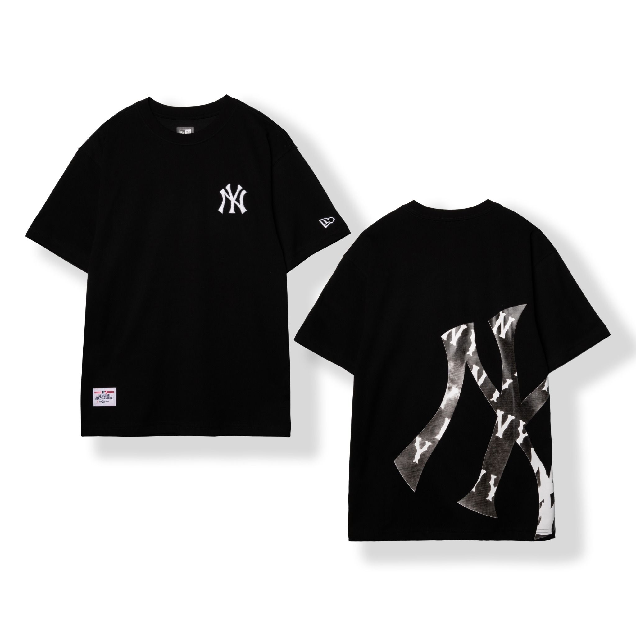 Tee NEW.ERA Logo NY Thêu Xù