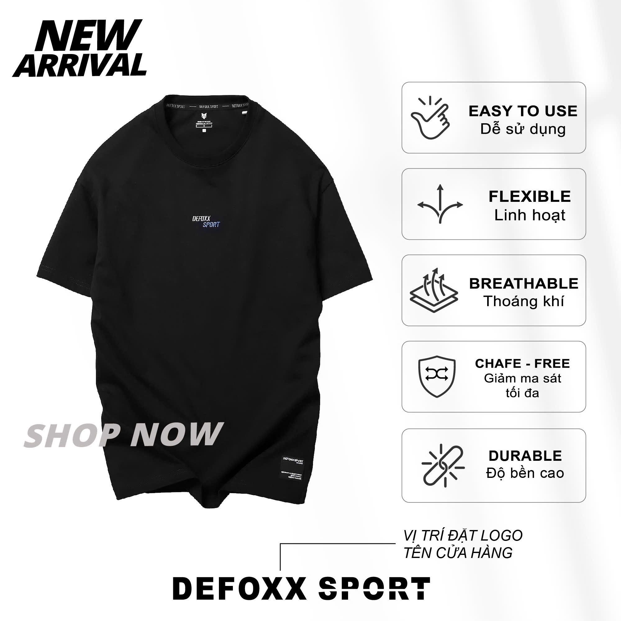 Tee DEFOXX Cotton Basic
