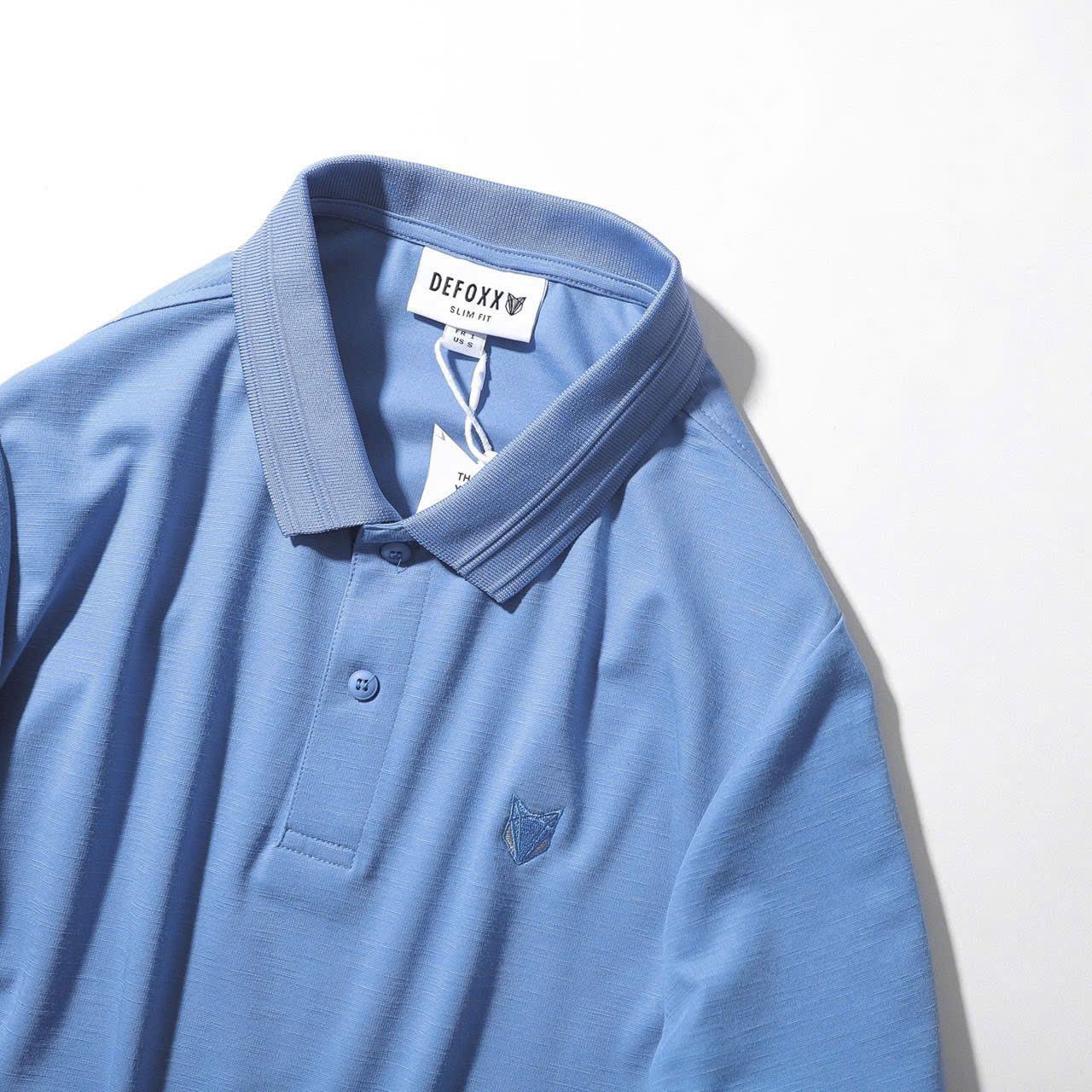 Polo DEFOXX Logo Thêu Basic