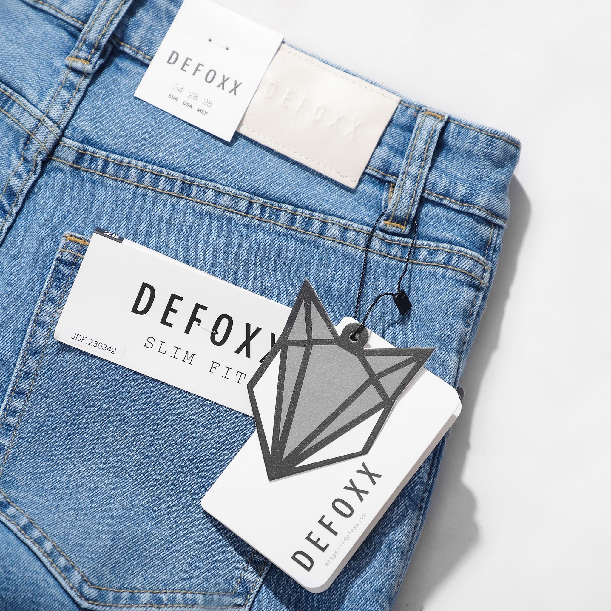 Quần Jean DEFOXX Slimfit