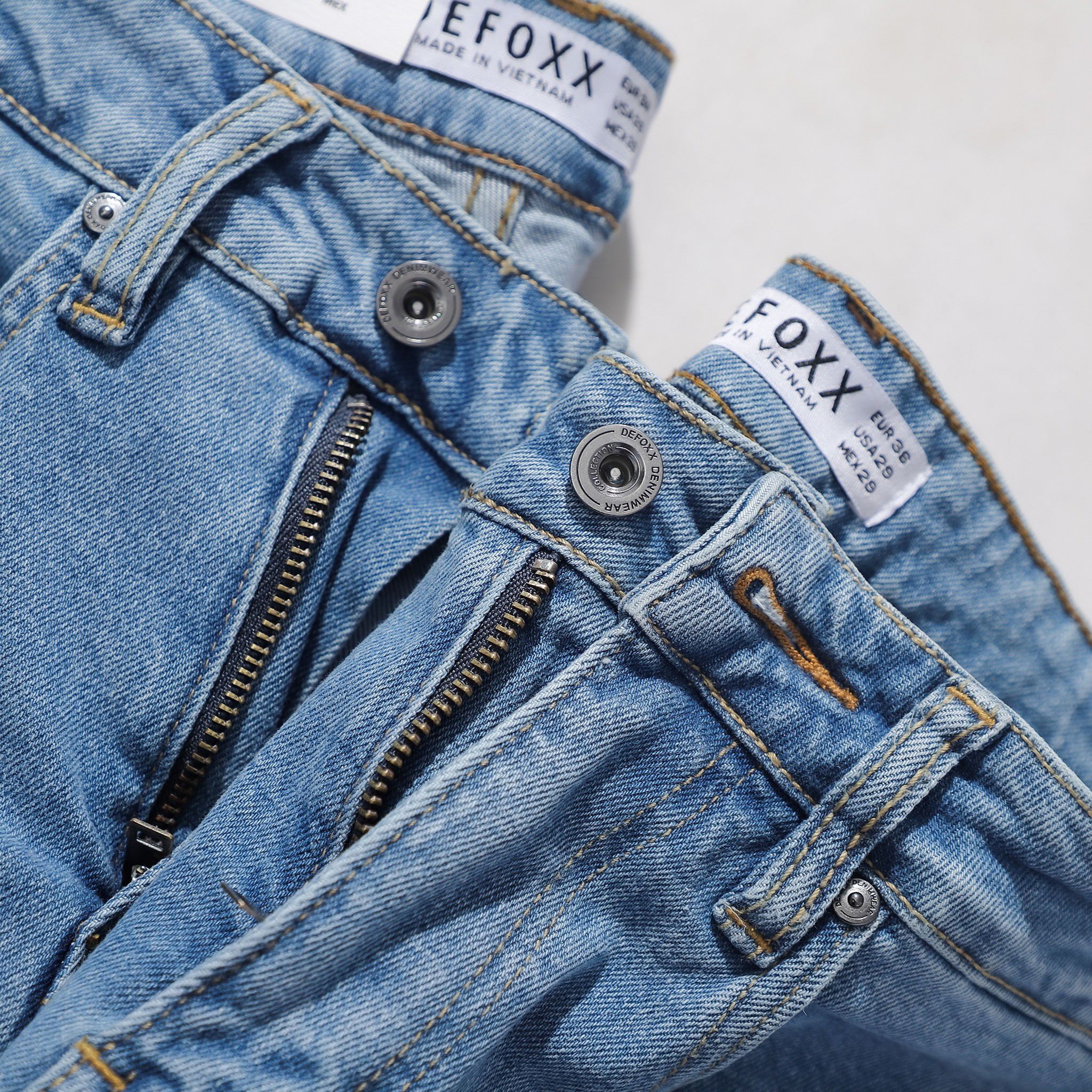 Quần Jean DEFOXX Slimfit