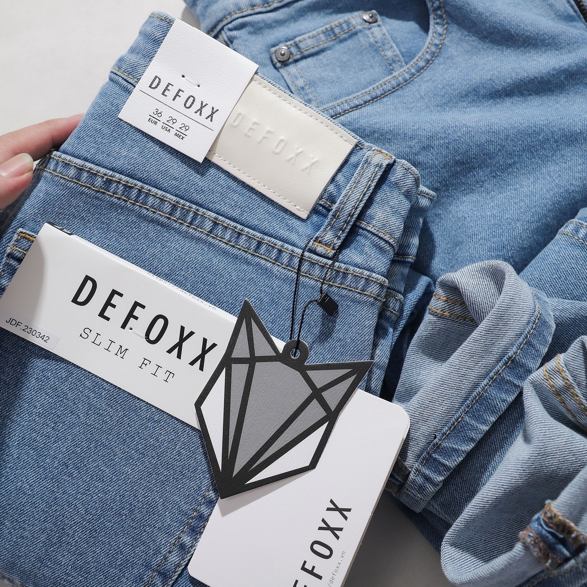 Quần Jean DEFOXX Slimfit