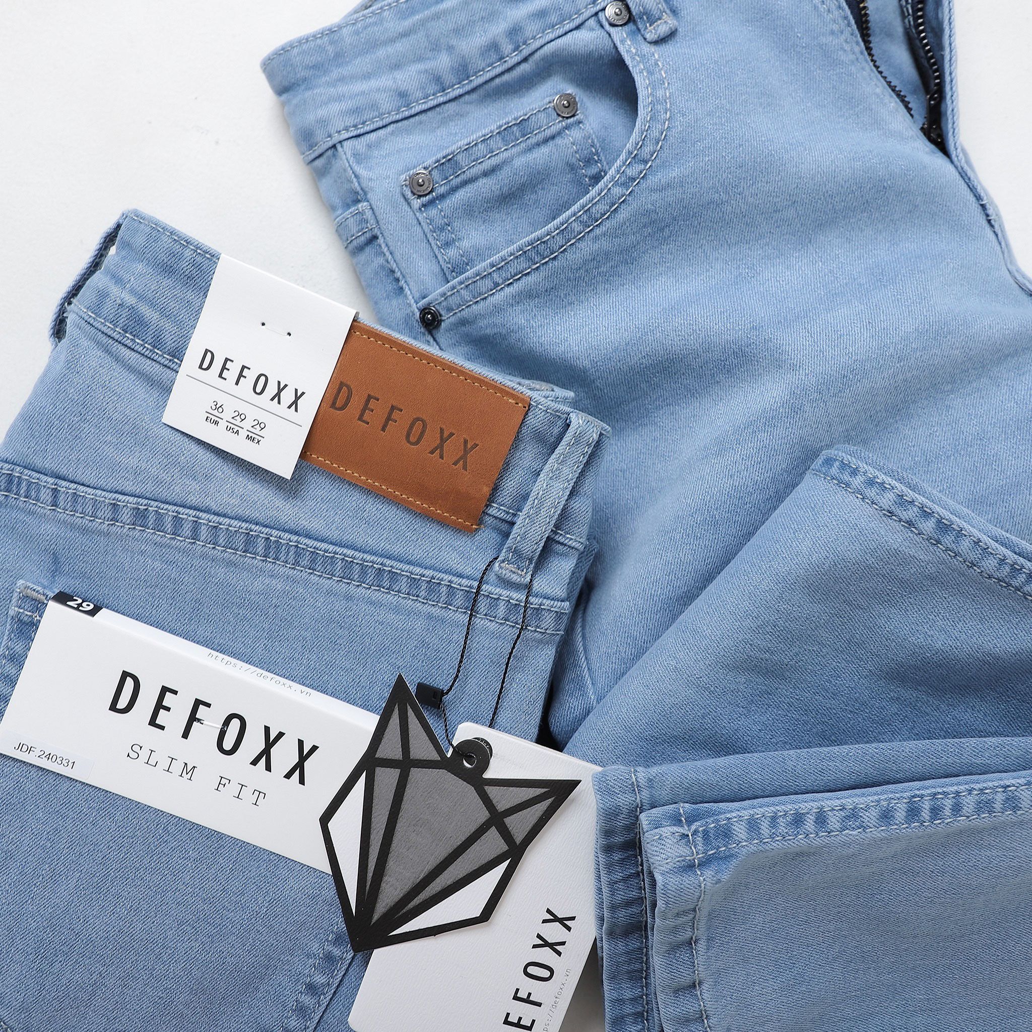 Quần Jean DEFOXX Slimfit